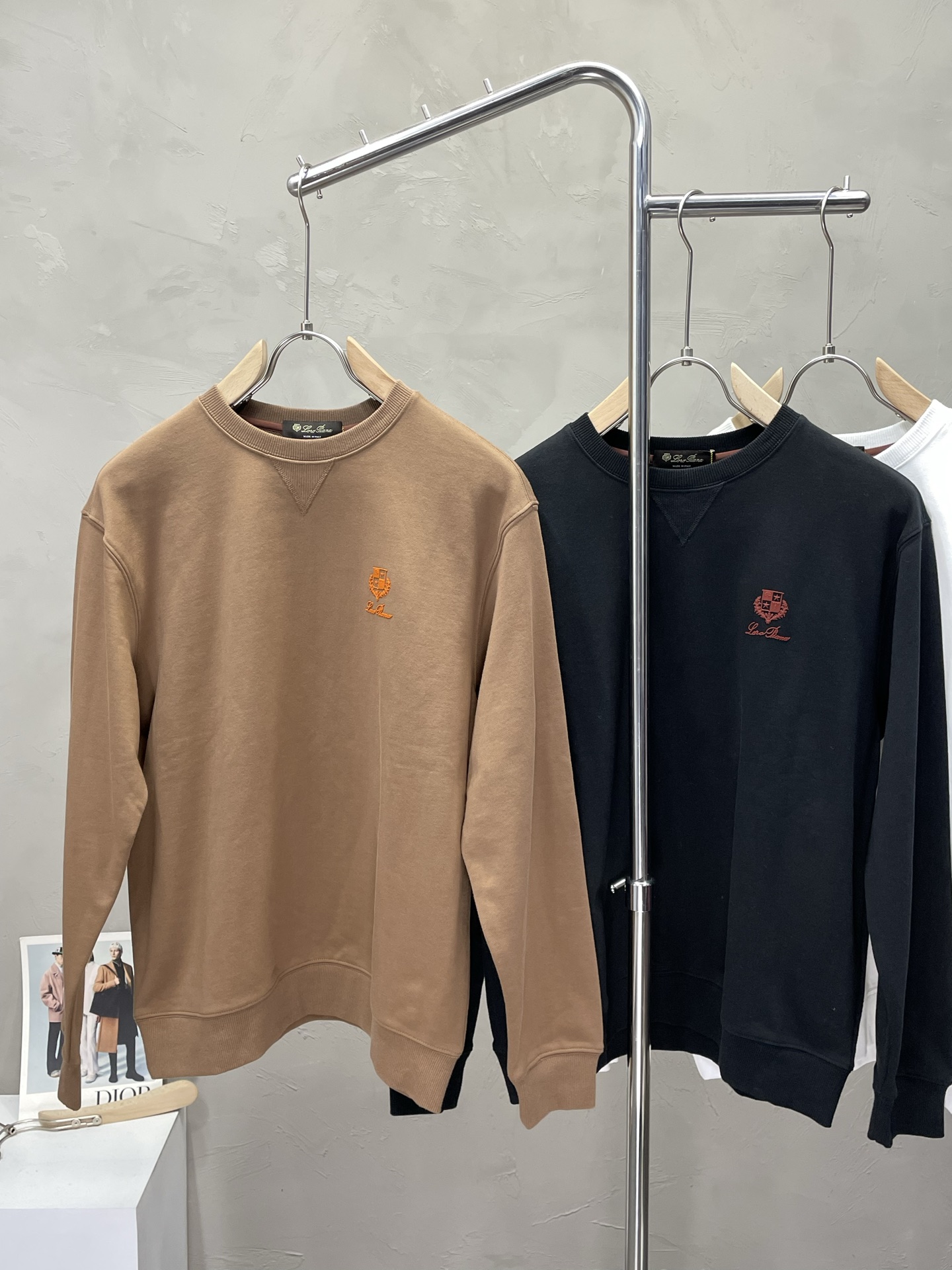 。lP🆕-Loro Piana诺悠翩雅💥独家专供新款原单男士休闲卫衣 高端定制 高端版本 时尚百搭爆款⚠