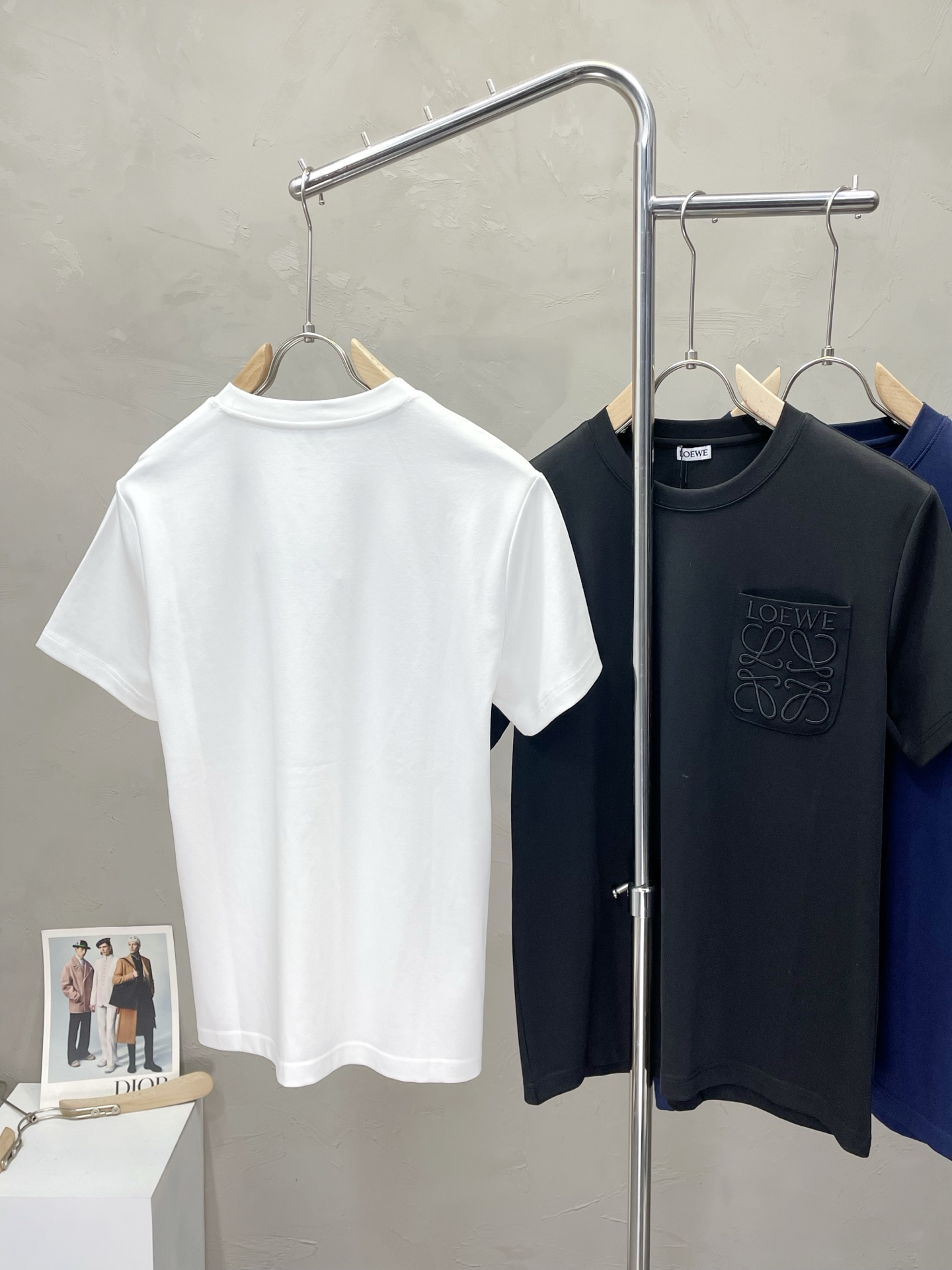 。LOEWE罗意威💥独家专供新款原单男士休闲短袖 高端定制 高端版本 时尚百搭爆款⚠️⚠️✨✨进口面料 