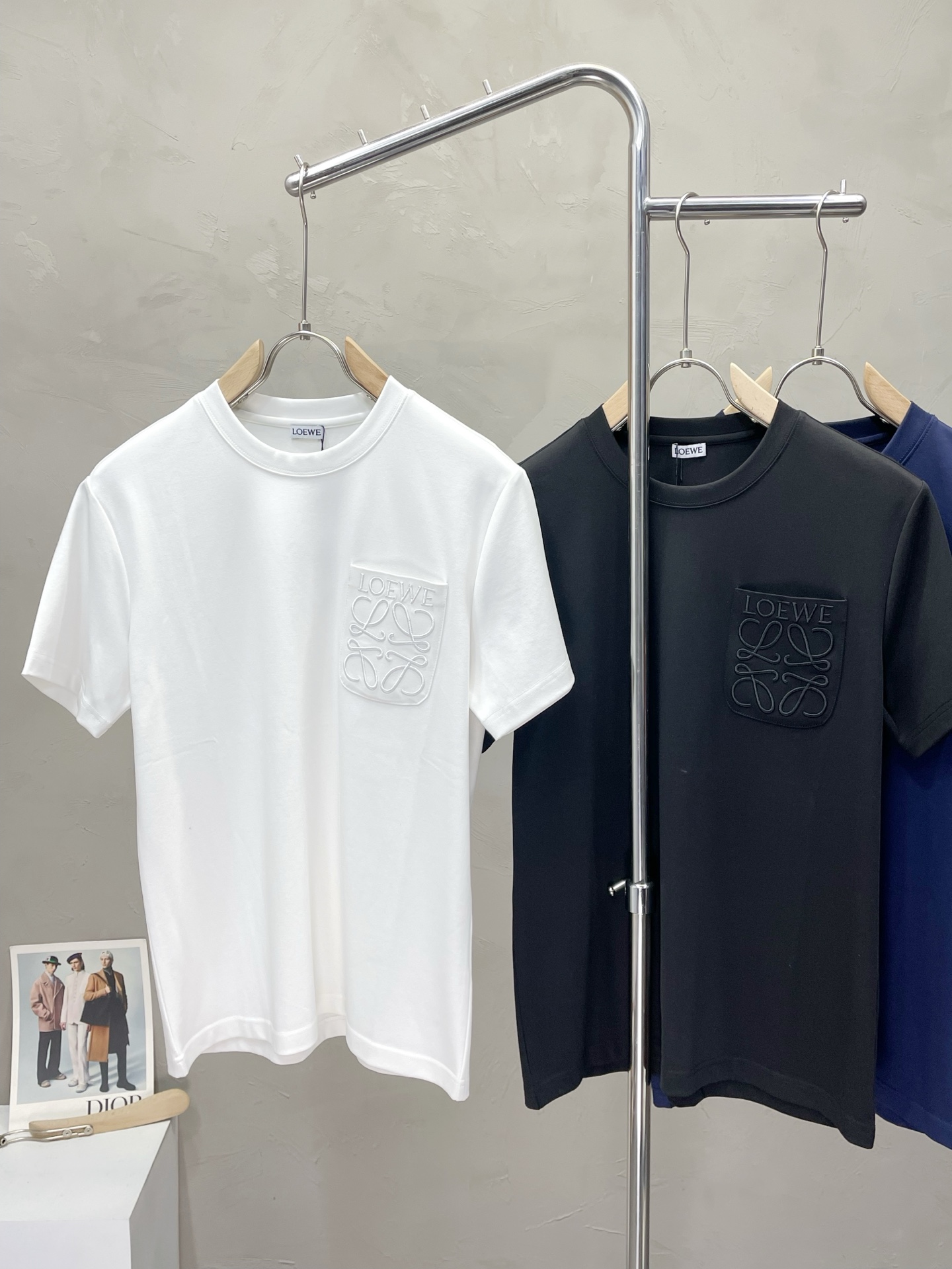 。LOEWE罗意威💥独家专供新款原单男士休闲短袖 高端定制 高端版本 时尚百搭爆款⚠️⚠️✨✨进口面料 