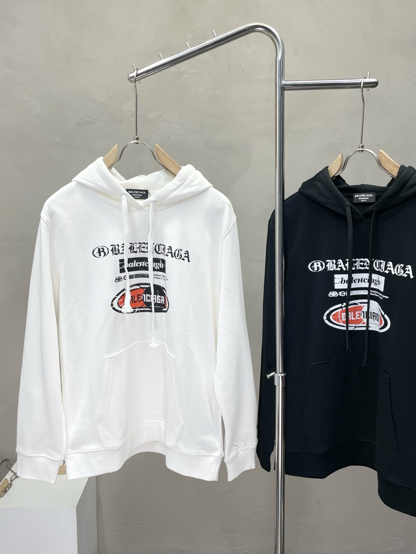 。Balenciaga巴黎世家💥独家专供秋冬新款原单男士休闲连帽卫衣 高端定制 高版本 时尚百搭爆款⚠️