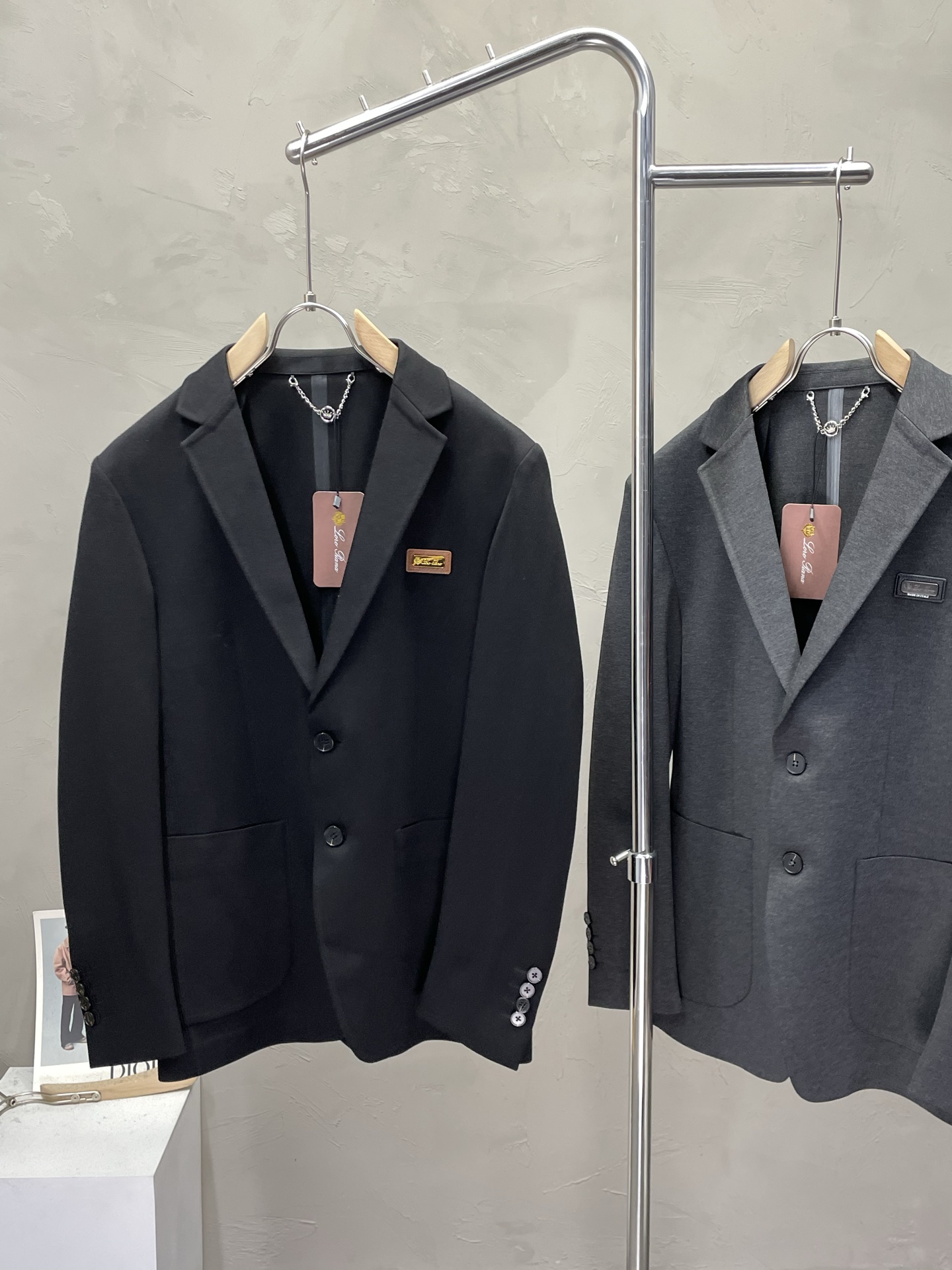 。lP🆕-Loro Piana诺悠翩雅💥新款西服。外贸公司订单 简约休闲西装外套，独家专供进口原版聚酯纤