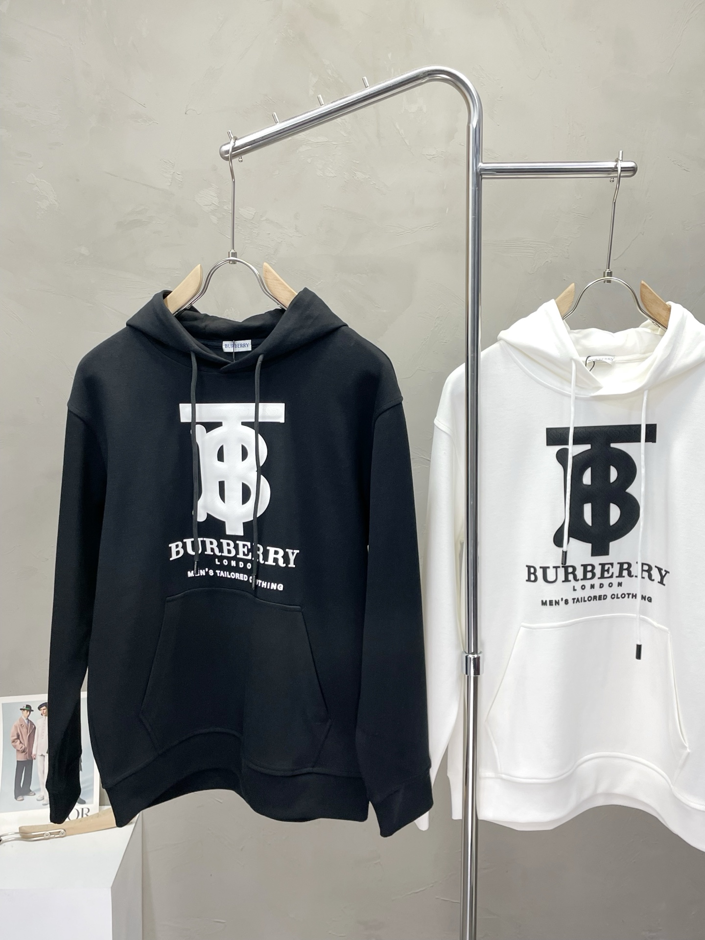 。Burberry巴宝莉💥独家专供新款原单男士休闲连帽卫衣 高端定制 高端版本 时尚百搭爆款⚠️⚠️✨✨