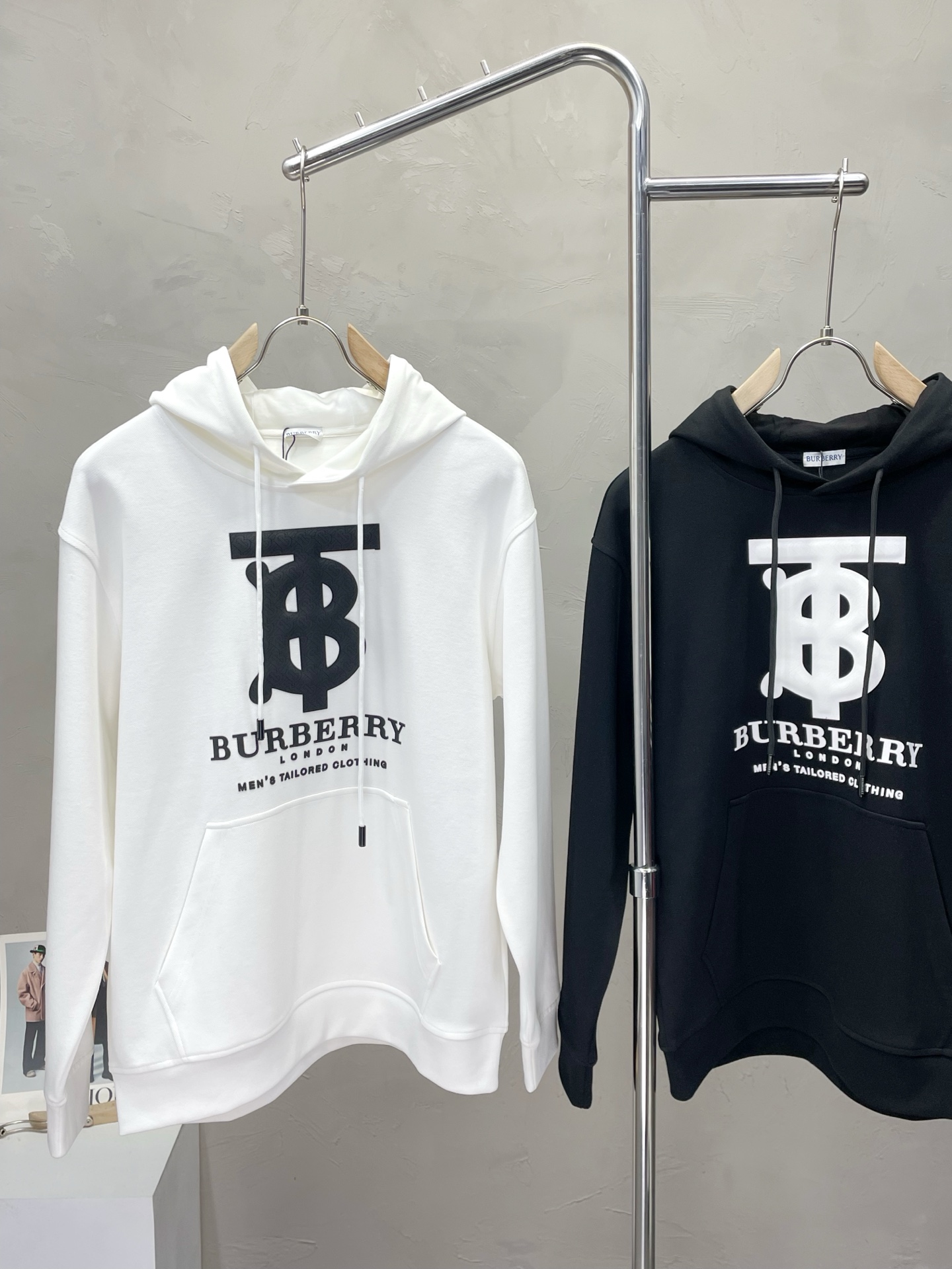 。Burberry巴宝莉💥独家专供新款原单男士休闲连帽卫衣 高端定制 高端版本 时尚百搭爆款⚠️⚠️✨✨