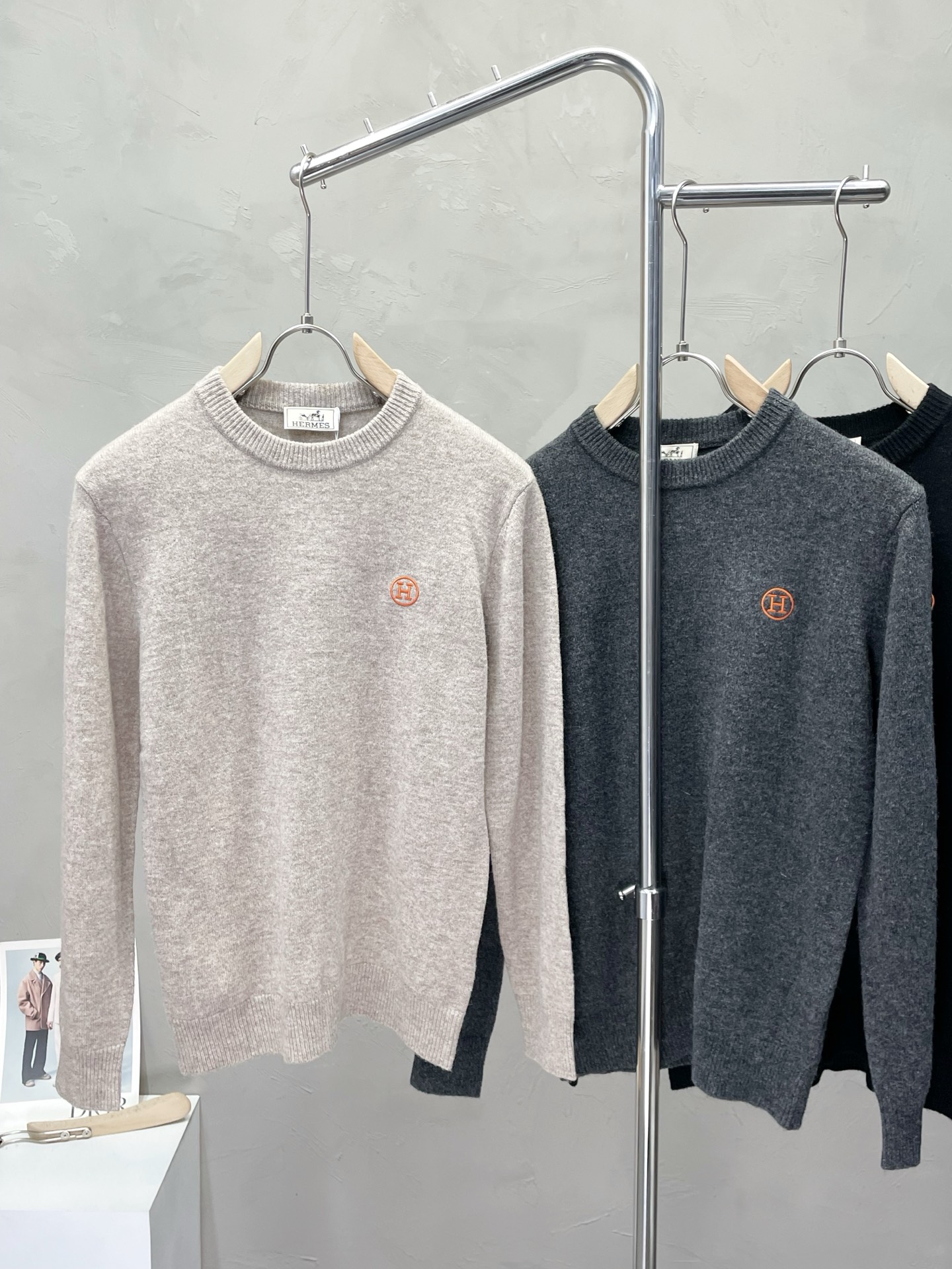 。Hermès爱马仕💥独家专供新款原单男士休闲毛衣 高端定制 高端版本 时尚百搭爆款⚠️⚠️✨✨进口面料