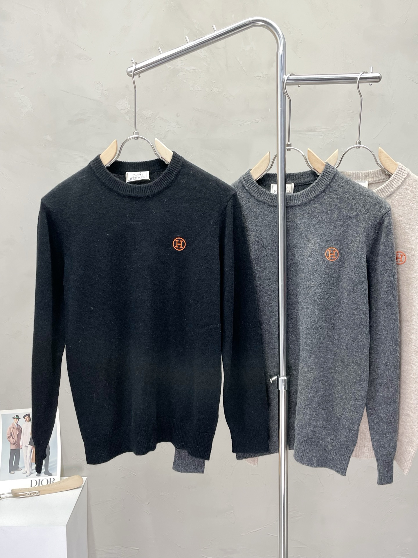 。Hermès爱马仕💥独家专供新款原单男士休闲毛衣 高端定制 高端版本 时尚百搭爆款⚠️⚠️✨✨进口面料