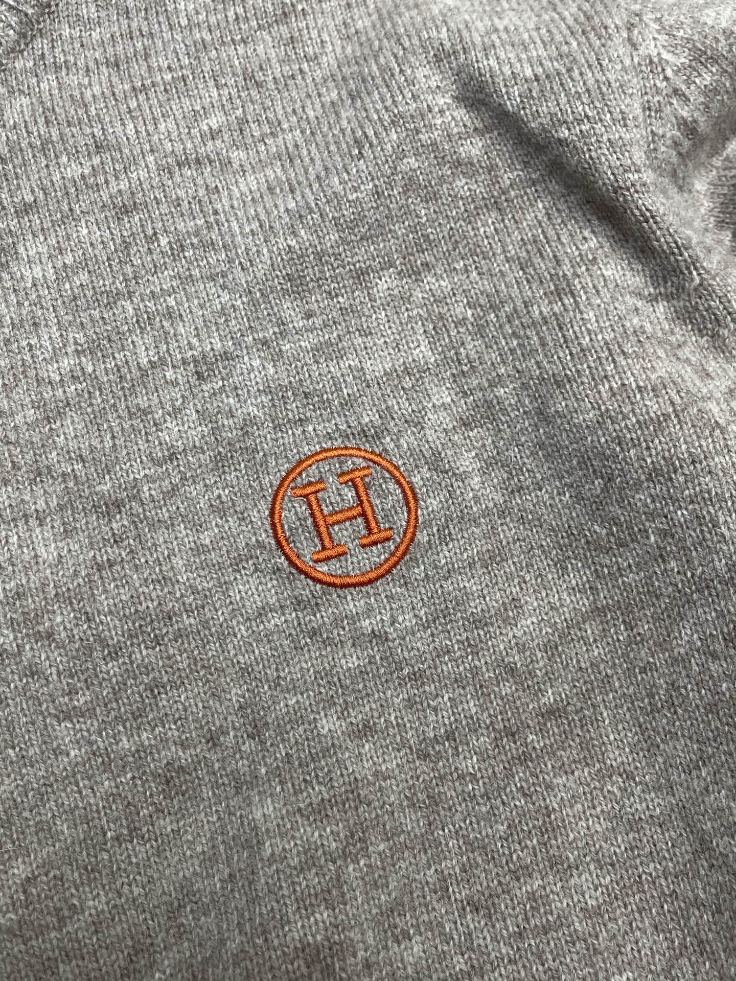 。Hermès爱马仕💥独家专供新款原单男士休闲毛衣 高端定制 高端版本 时尚百搭爆款⚠️⚠️✨✨进口面料