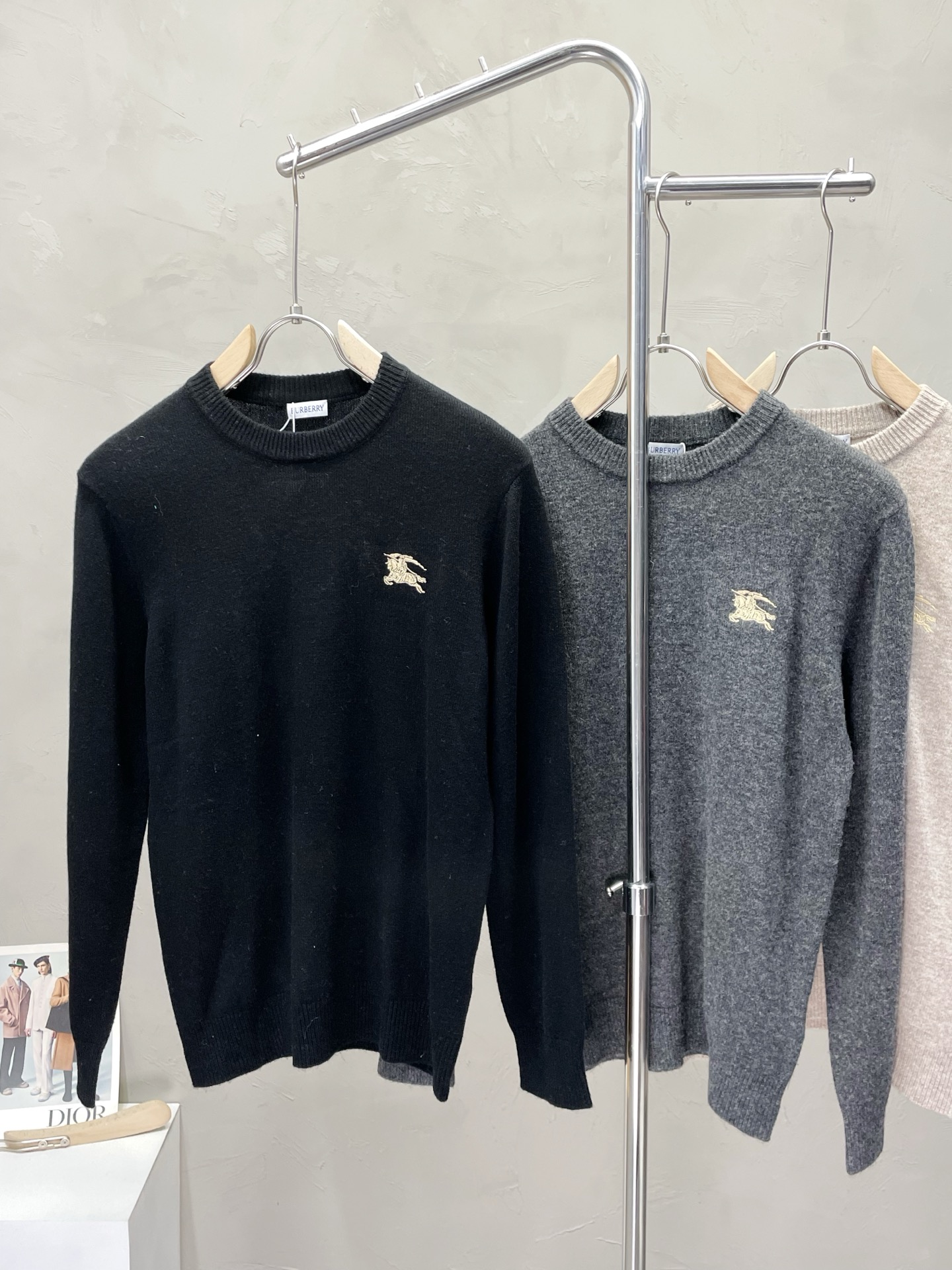 。Burberry巴宝莉💥独家专供秋冬新款原单男士休闲毛衣 高端定制 高版本 时尚百搭爆款⚠️✨原版进口