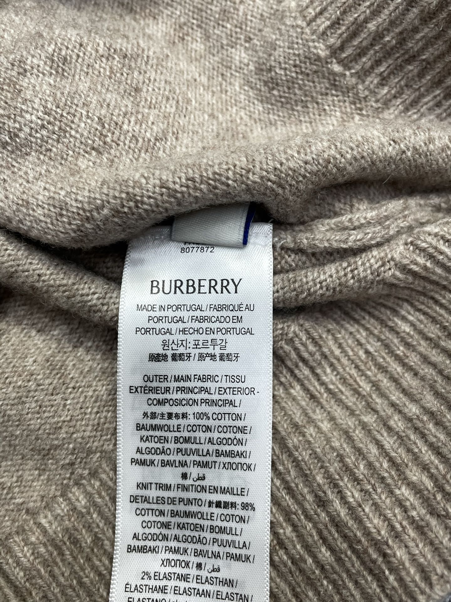 。Burberry巴宝莉💥独家专供秋冬新款原单男士休闲毛衣 高端定制 高版本 时尚百搭爆款⚠️✨原版进口