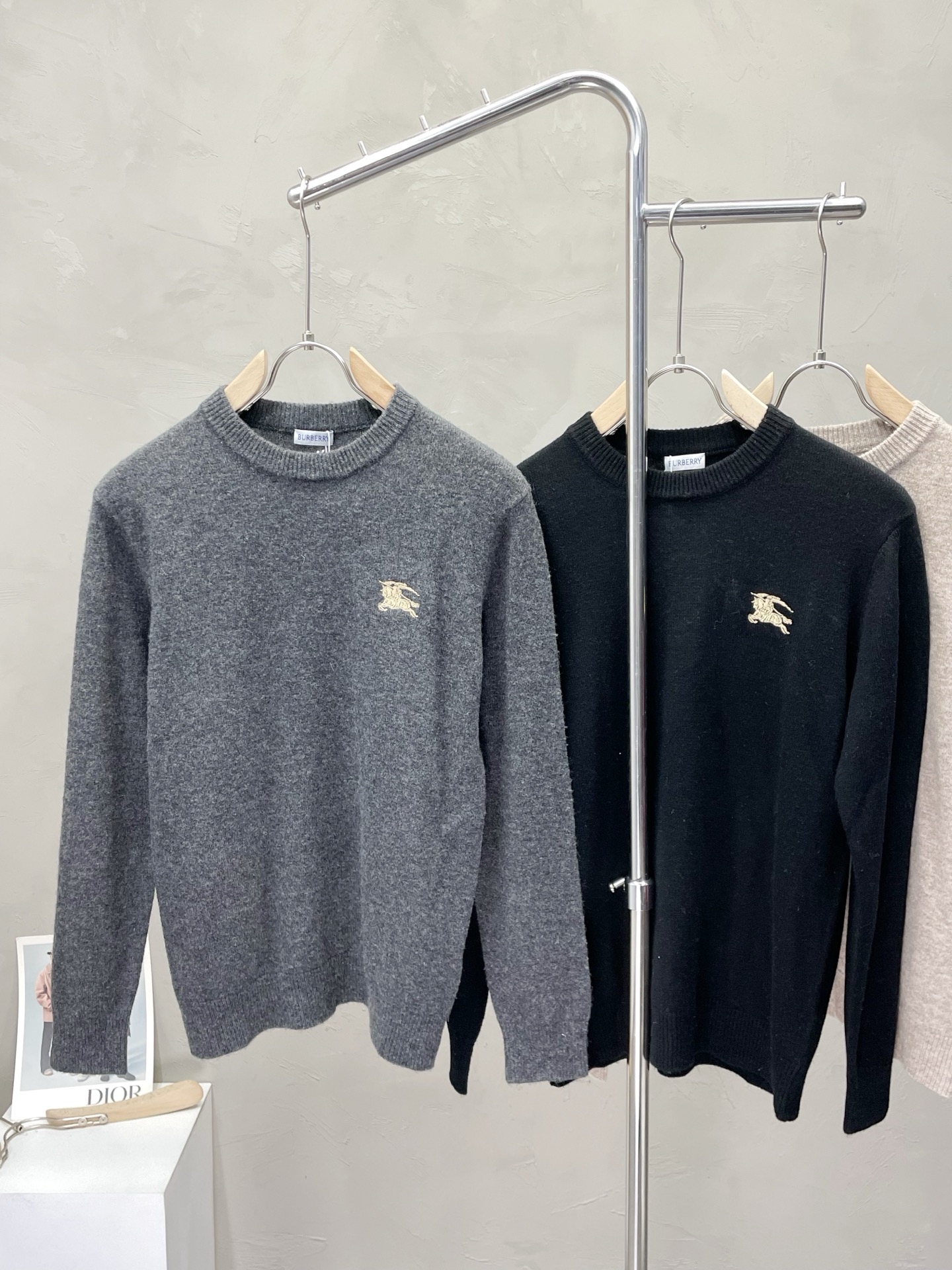 。Burberry巴宝莉💥独家专供秋冬新款原单男士休闲毛衣 高端定制 高版本 时尚百搭爆款⚠️✨原版进口