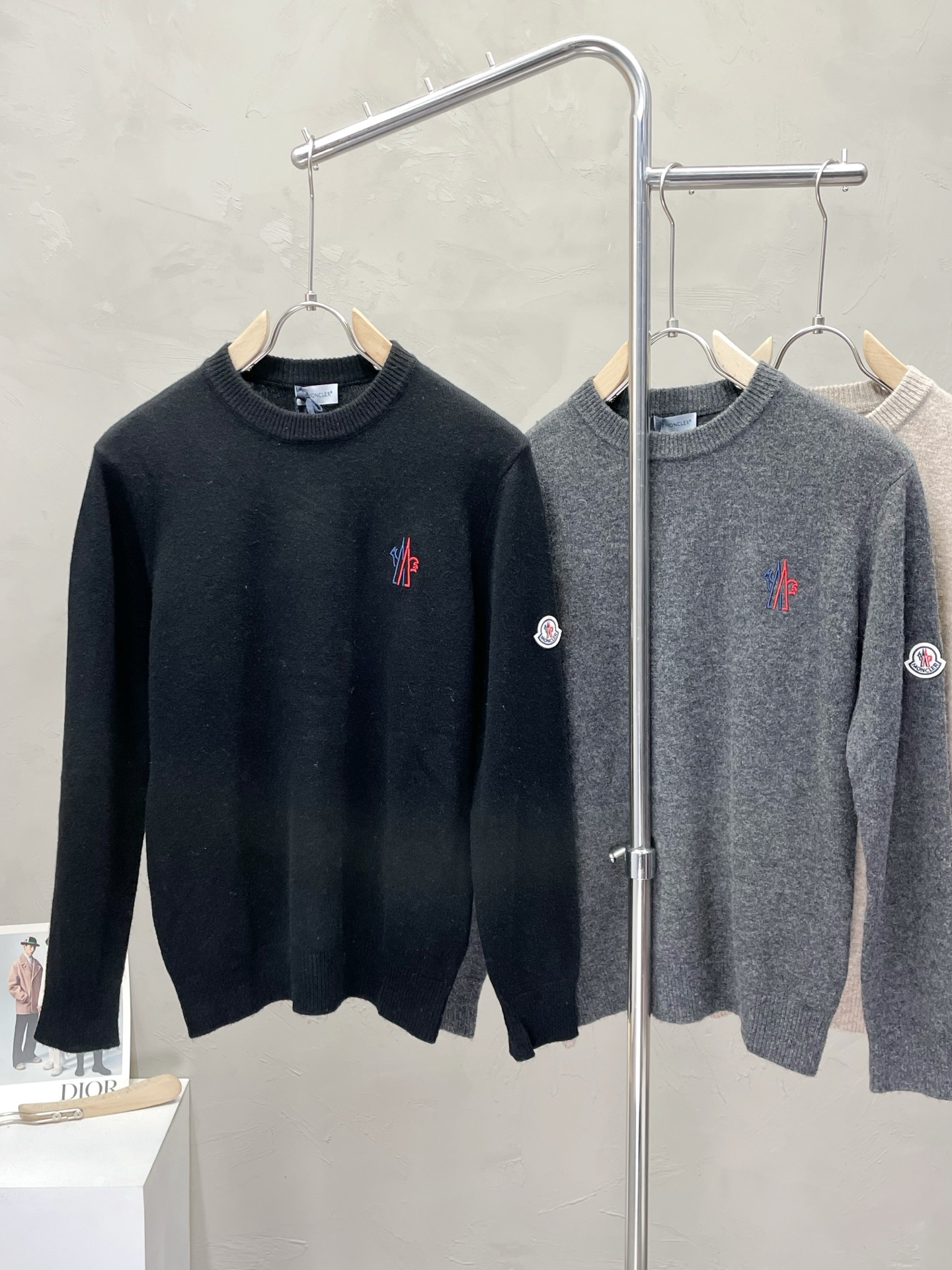 。Moncler蒙口💥独家专供秋冬新款原单男士休闲毛衣 高端定制 高版本 时尚百搭爆款⚠️✨原版进口面料