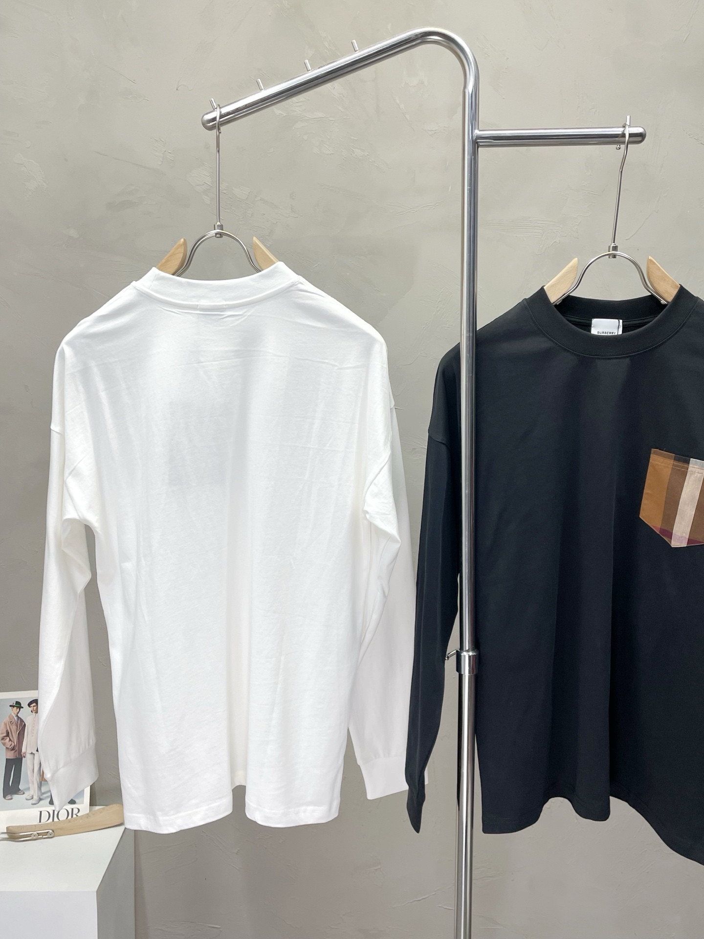 。Burberry巴宝莉💥独家专供新款原单男士休闲长袖 高端定制 高版本 时尚百搭爆款⚠️✨原版进口面料