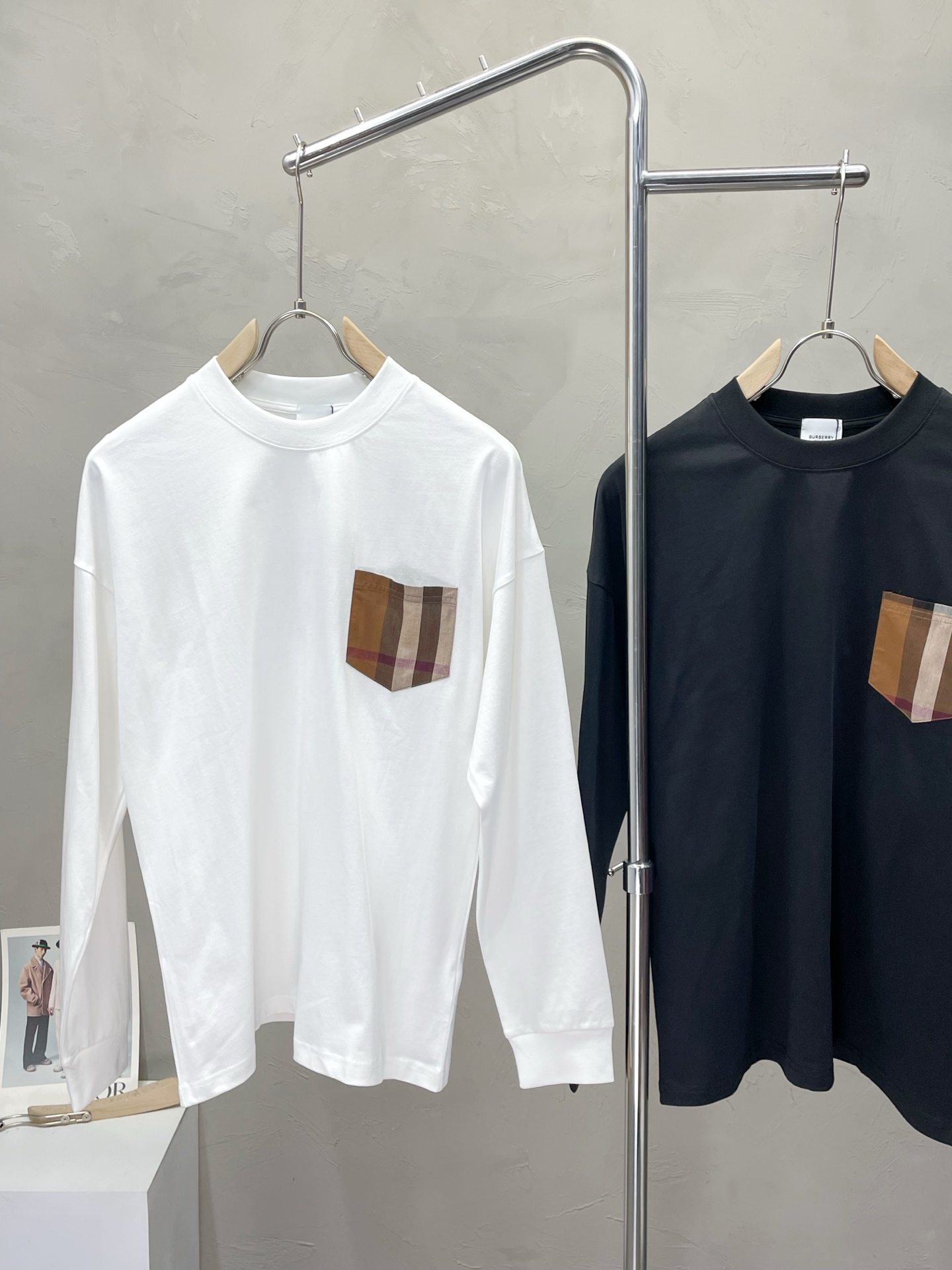 。Burberry巴宝莉💥独家专供新款原单男士休闲长袖 高端定制 高版本 时尚百搭爆款⚠️✨原版进口面料