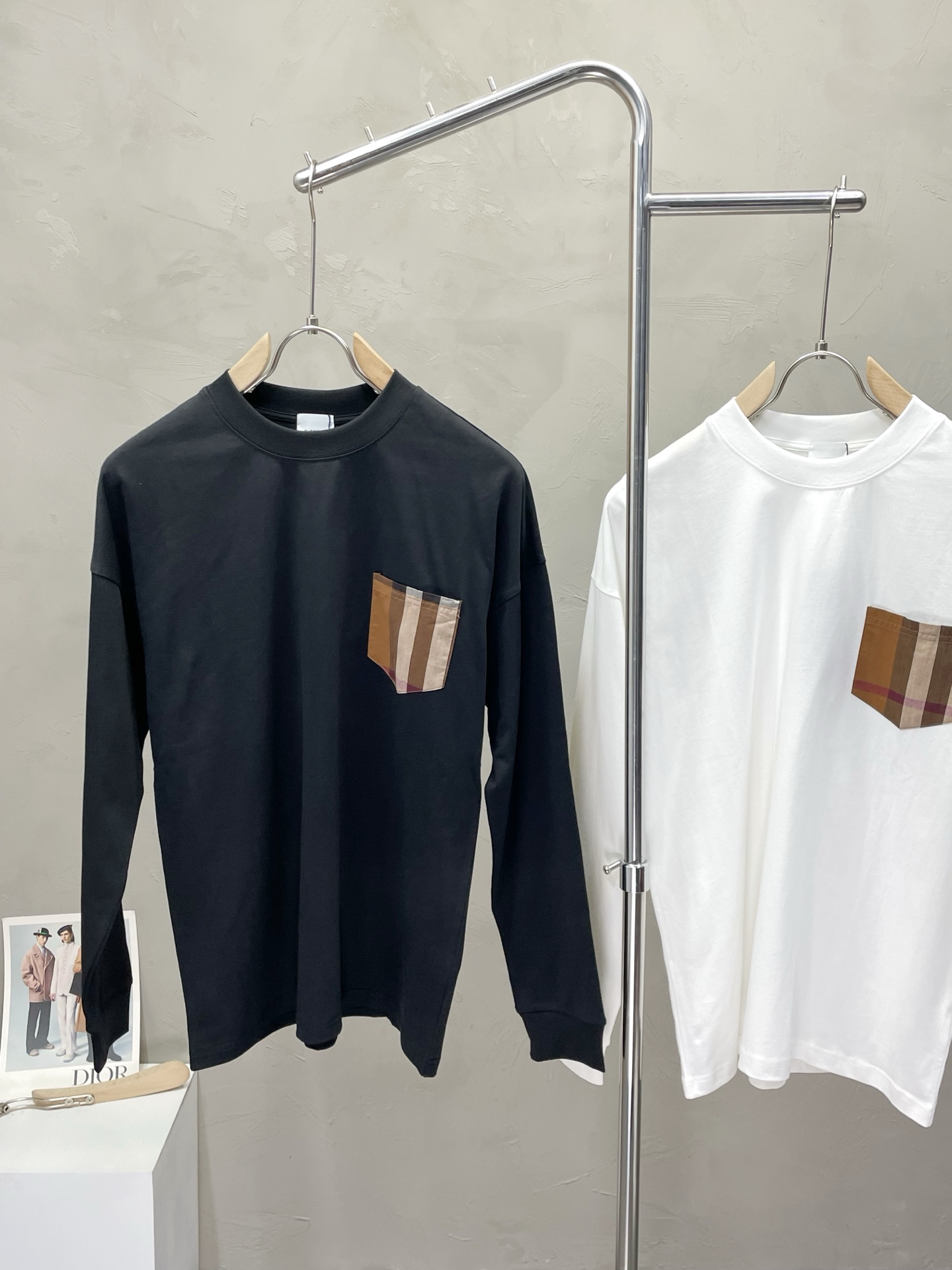 。Burberry巴宝莉💥独家专供新款原单男士休闲长袖 高端定制 高版本 时尚百搭爆款⚠️✨原版进口面料