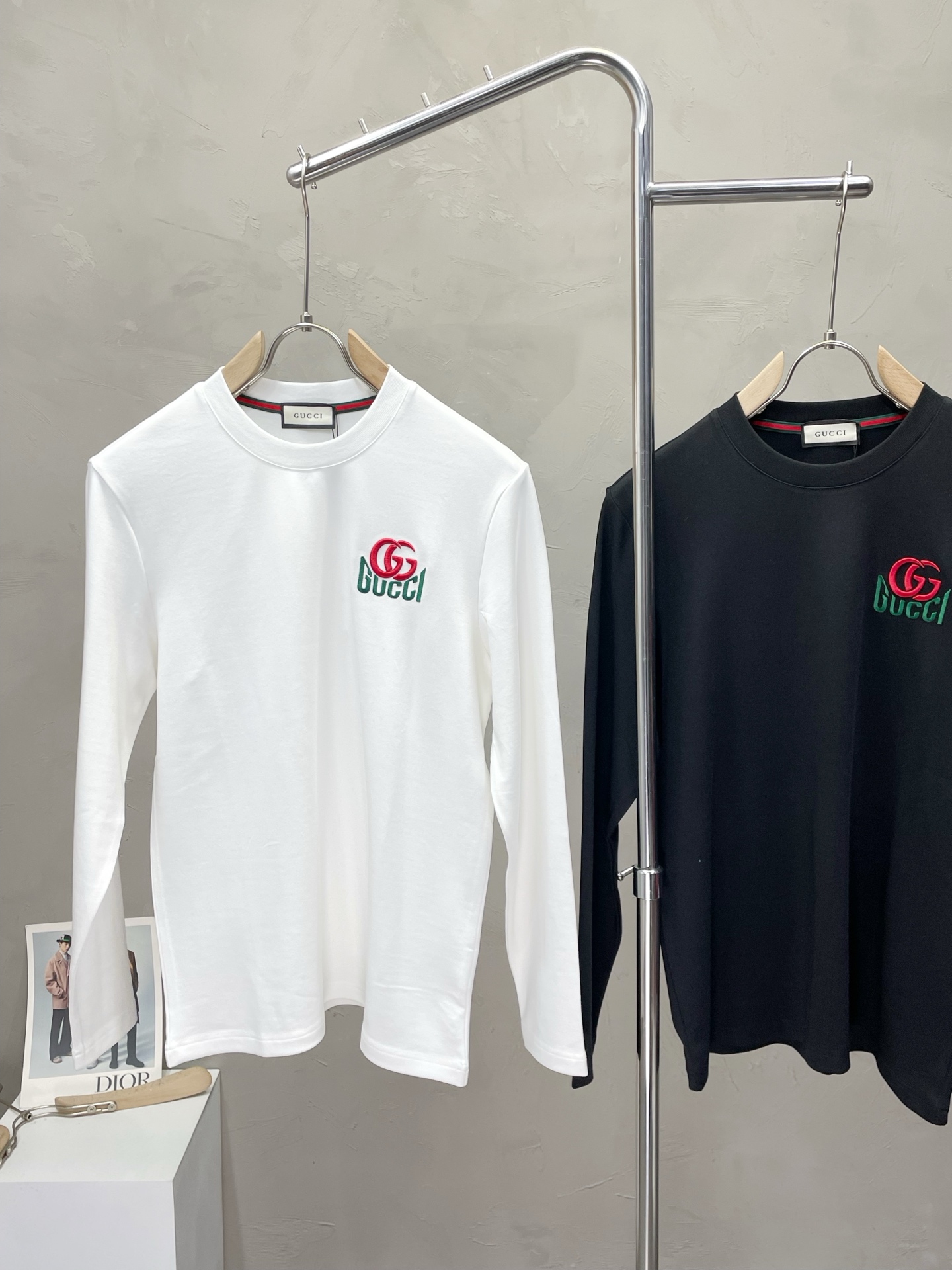 。Gucci古驰💥独家专供新款原单男士休闲长袖 高端定制 高版本 时尚百搭爆款⚠️✨原版进口面料 log