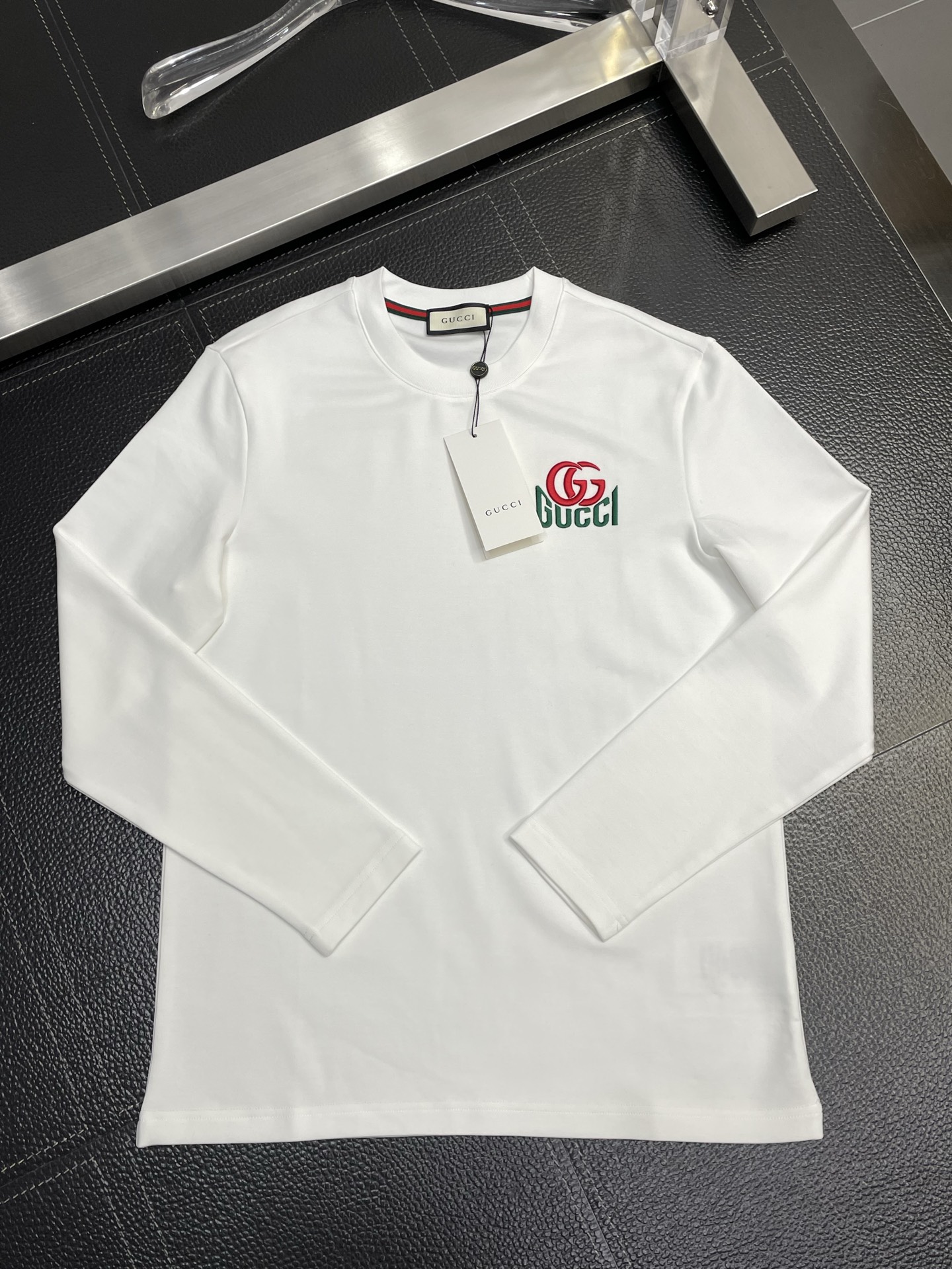 。Gucci古驰💥独家专供新款原单男士休闲长袖 高端定制 高版本 时尚百搭爆款⚠️✨原版进口面料 log