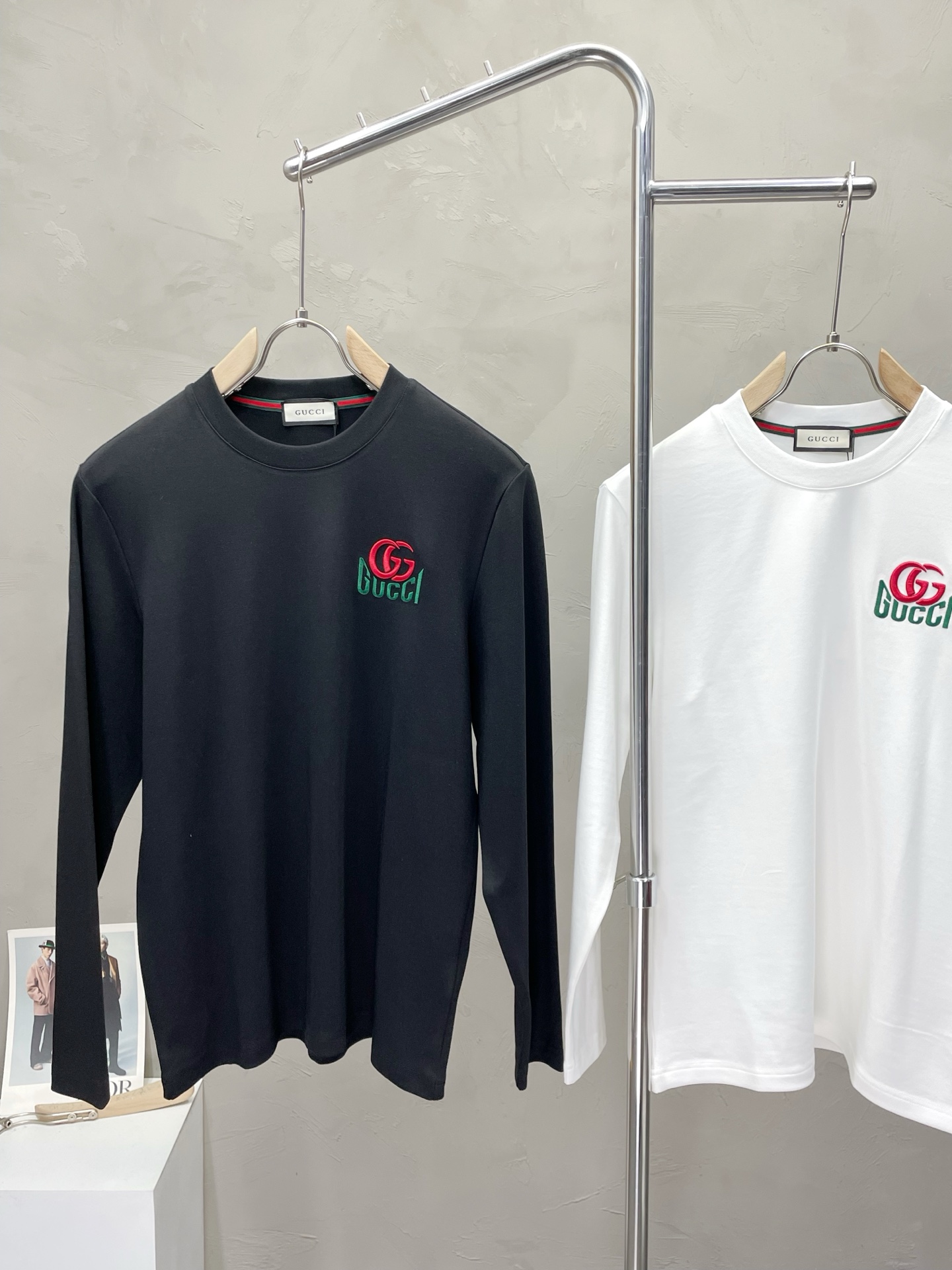 。Gucci古驰💥独家专供新款原单男士休闲长袖 高端定制 高版本 时尚百搭爆款⚠️✨原版进口面料 log