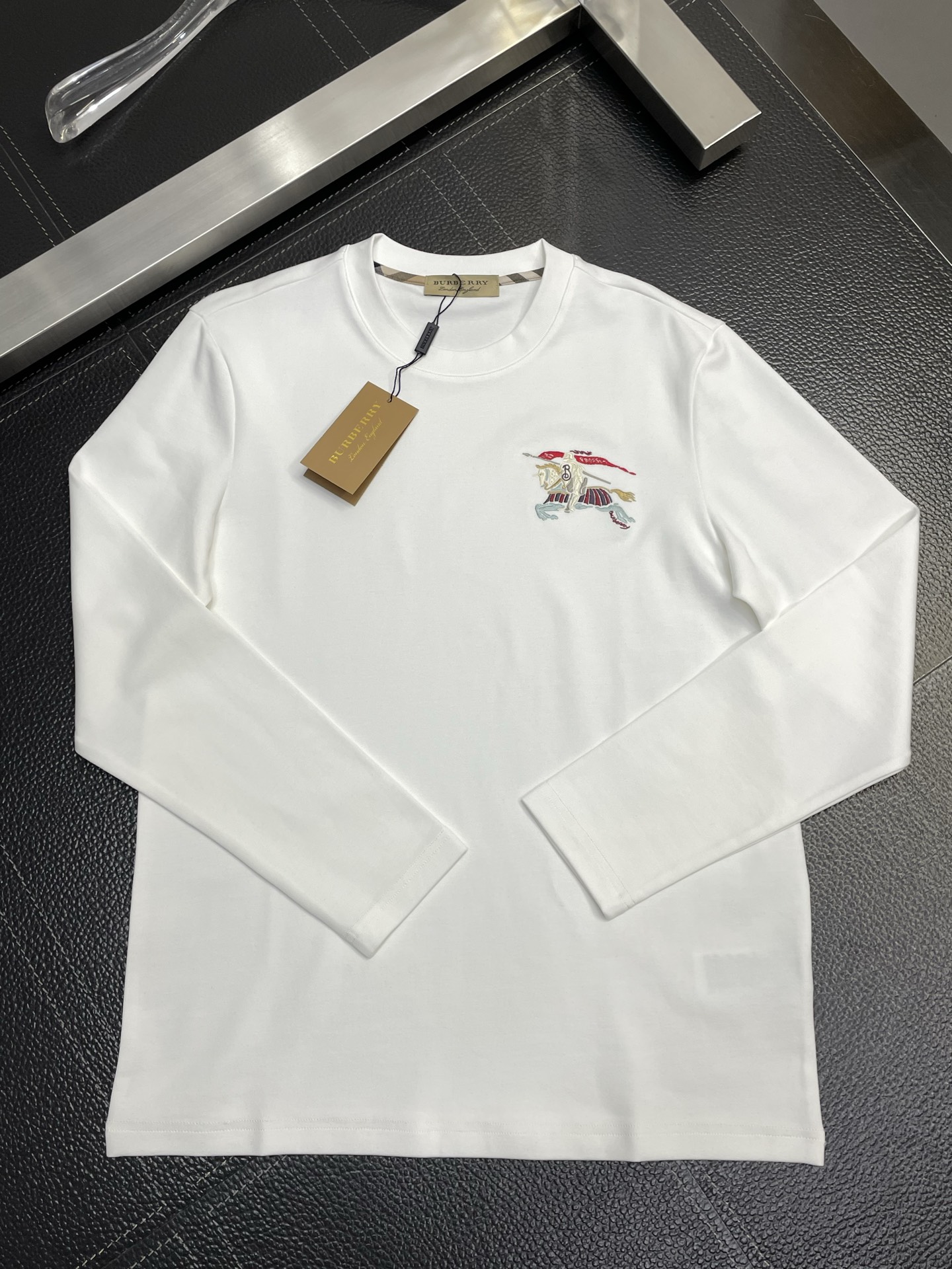 。Burberry巴宝莉💥独家专供新款原单男士休闲长袖 高端定制 高版本 时尚百搭爆款⚠️✨原版进口面料