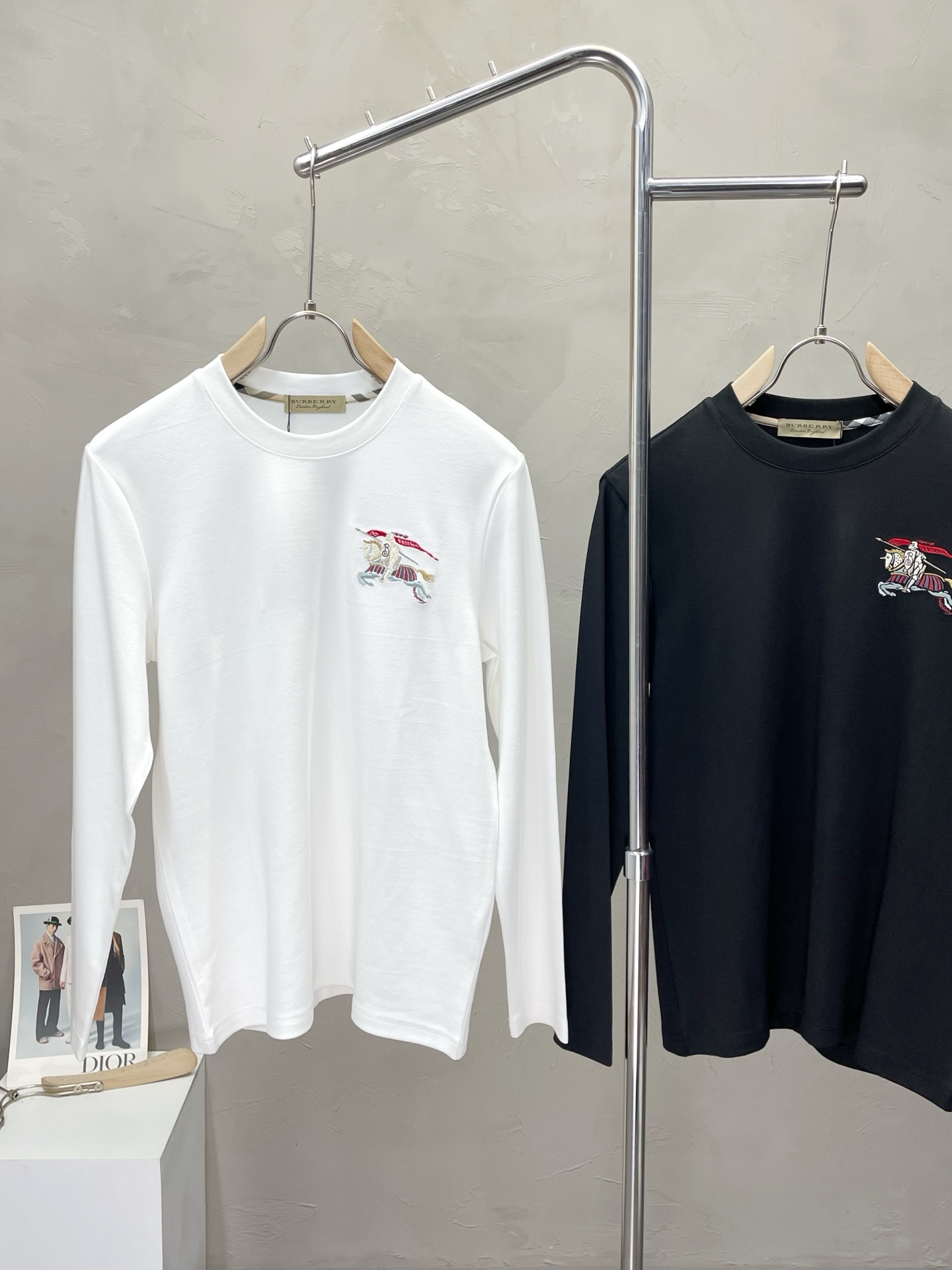 。Burberry巴宝莉💥独家专供新款原单男士休闲长袖 高端定制 高版本 时尚百搭爆款⚠️✨原版进口面料