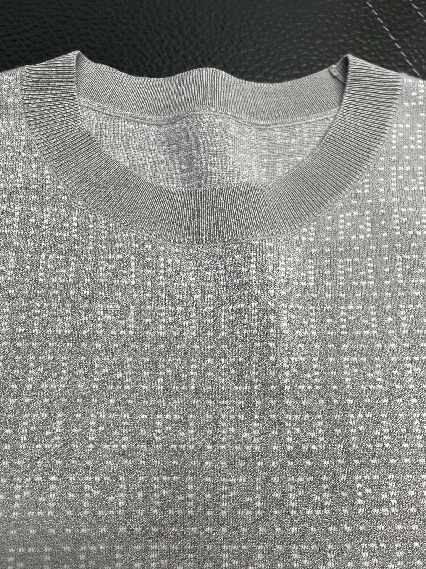 。FENDI芬迪💥独家专供新款原单男士休闲针织短袖 高端定制 高版本 时尚百搭爆款⚠️⚠️✨✨进口面料 