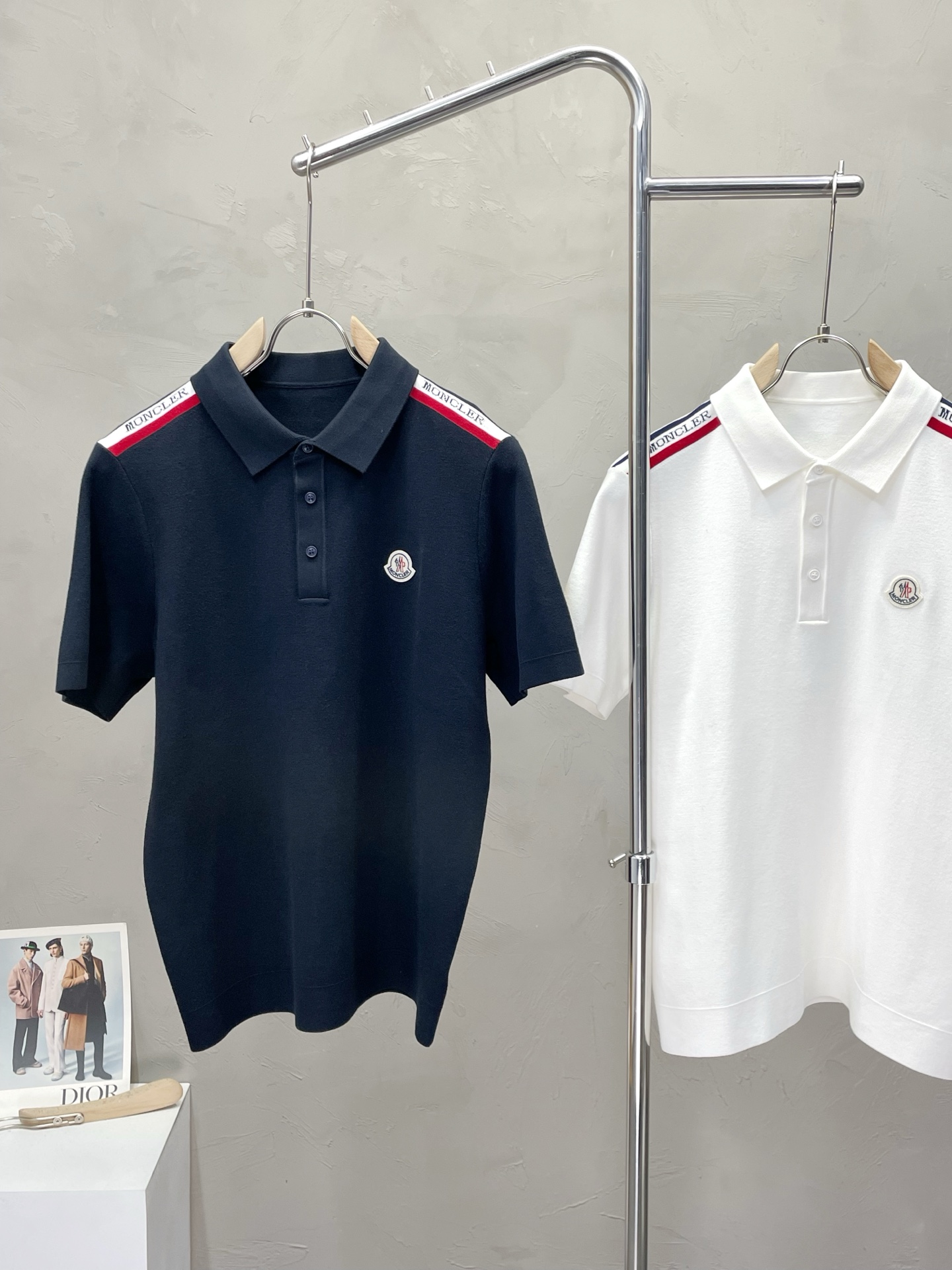 。Moncler蒙口💥独家专供新款原单男士休闲针织短袖 高端定制 高版本 时尚百搭爆款⚠️⚠️✨✨进口面