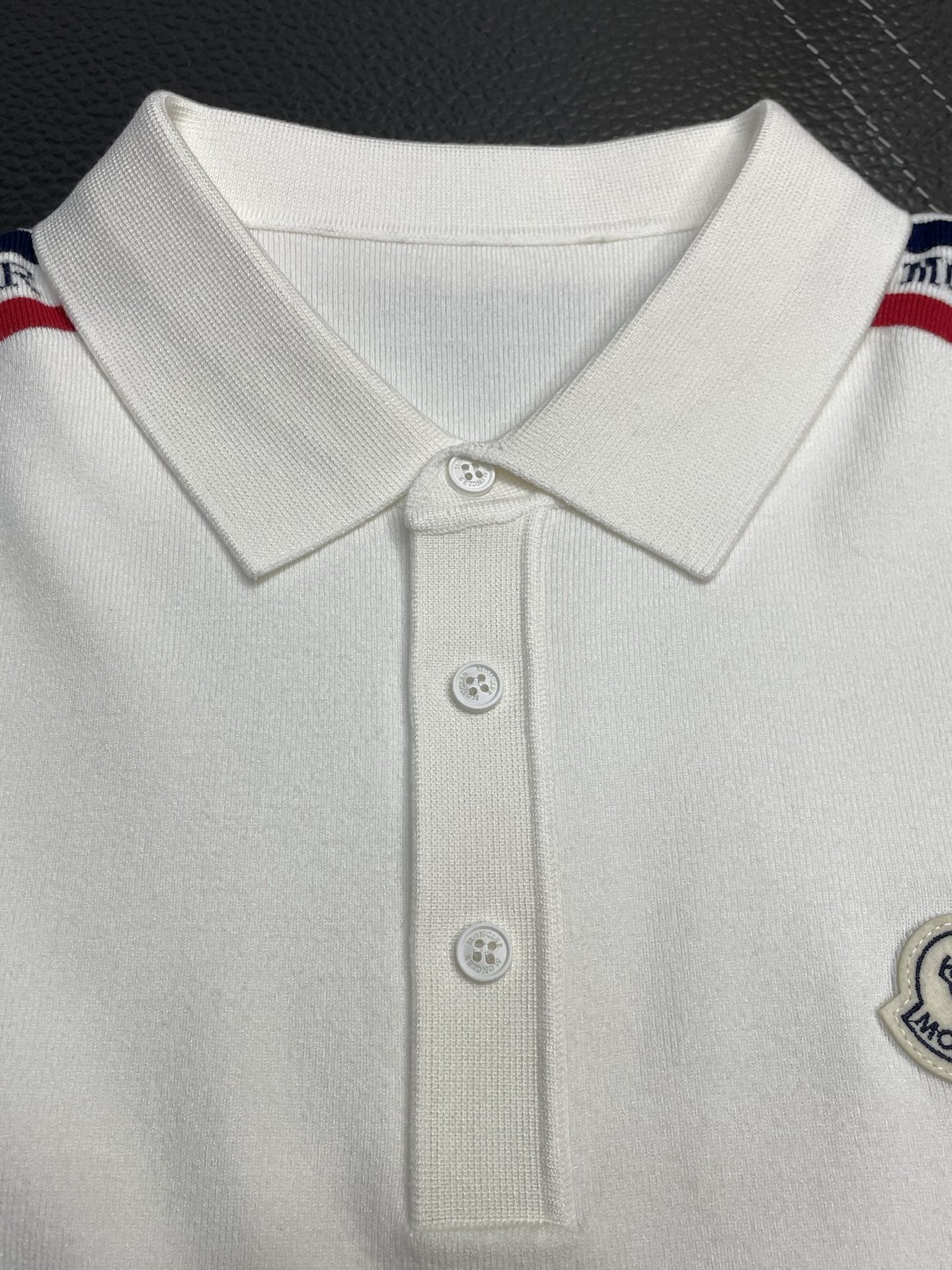 。Moncler蒙口💥独家专供新款原单男士休闲针织短袖 高端定制 高版本 时尚百搭爆款⚠️⚠️✨✨进口面