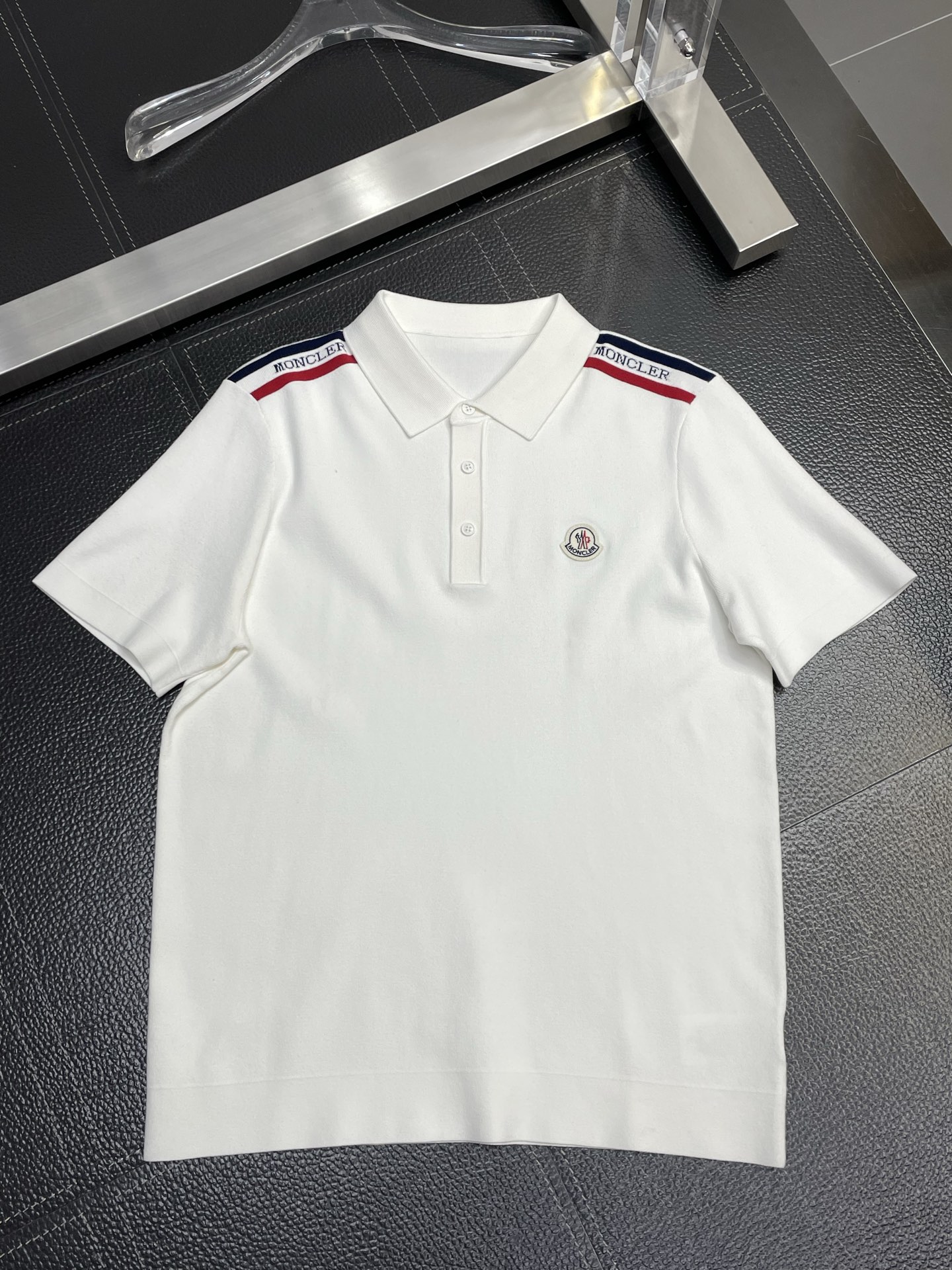 。Moncler蒙口💥独家专供新款原单男士休闲针织短袖 高端定制 高版本 时尚百搭爆款⚠️⚠️✨✨进口面