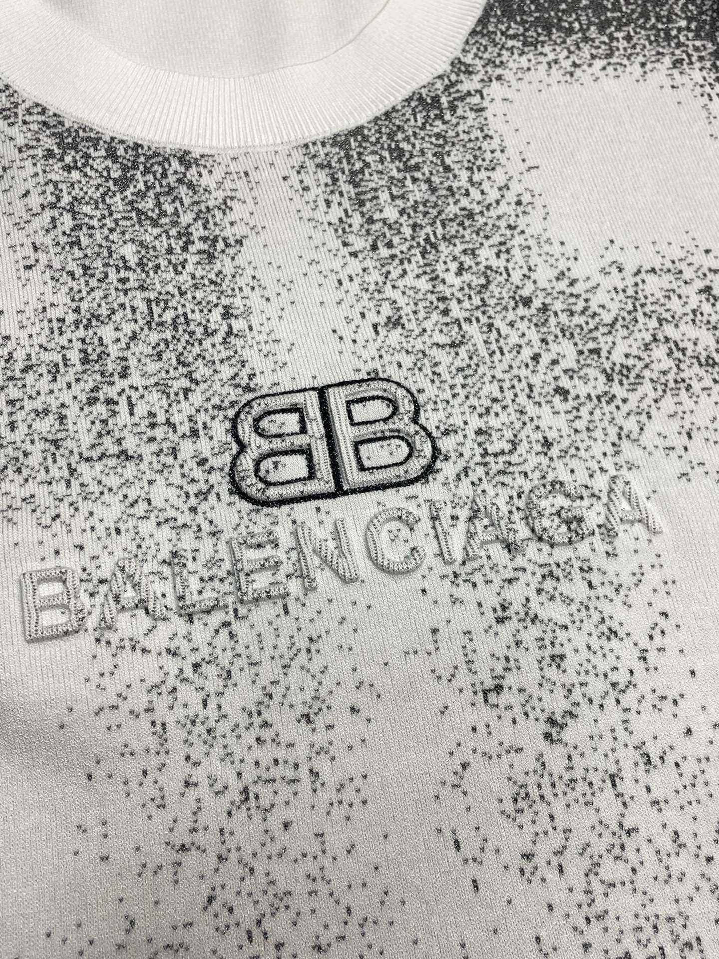 。Balenciaga巴黎世家💥独家专供新款原单男士休闲针织短袖 高端定制 高版本 时尚百搭爆款⚠️⚠️