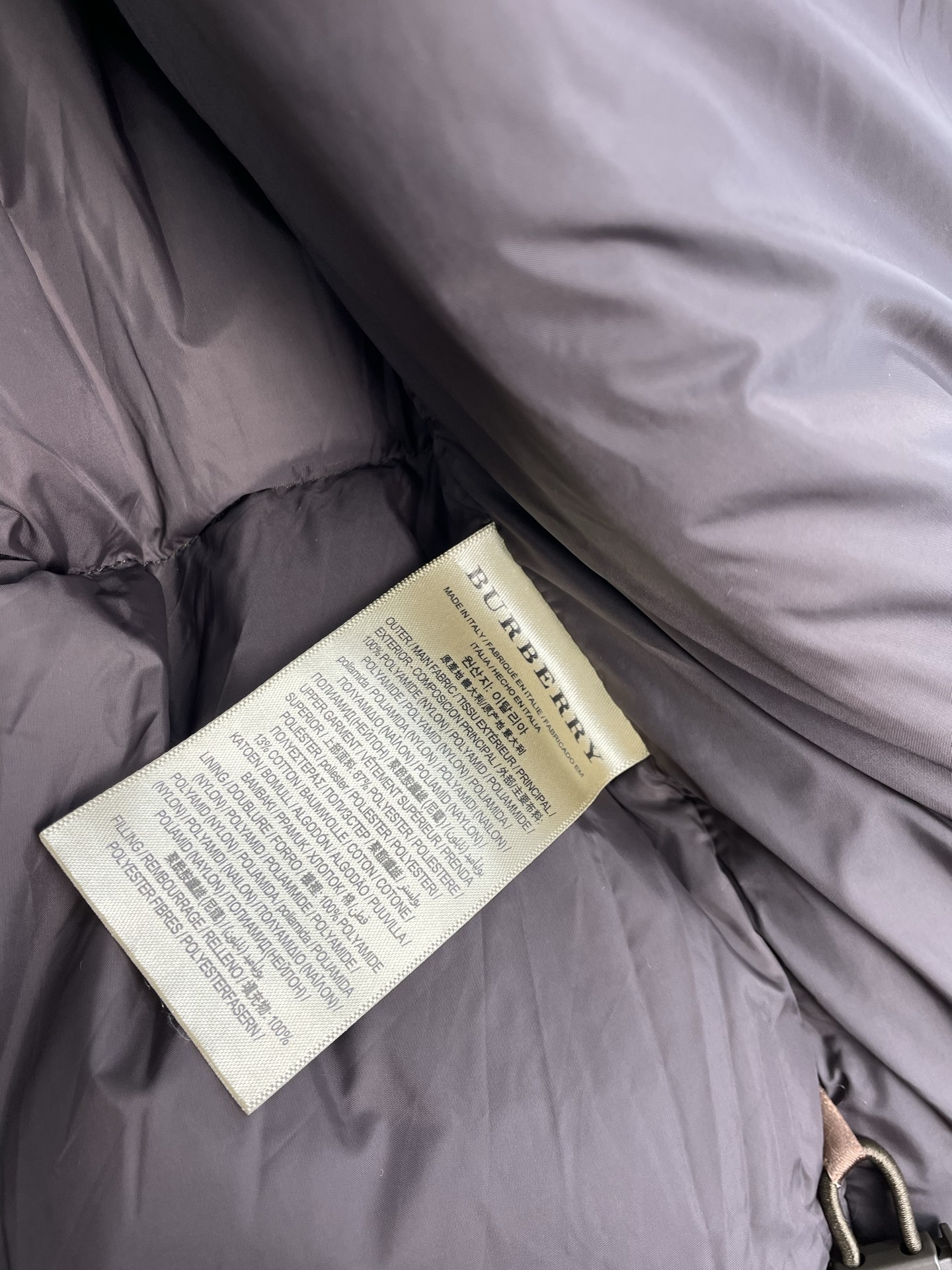 。羽绒服- Burberry巴宝莉💥独家专供秋冬新款高领连帽羽绒服 贸易公司渠道稀出，降温天气必备的保暖