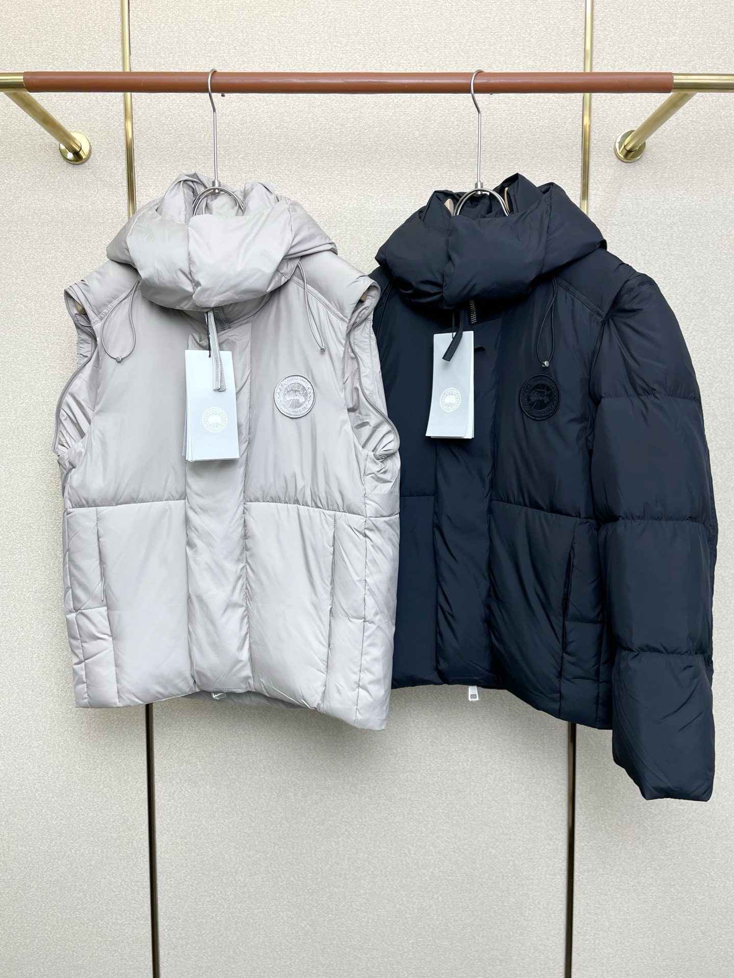 。羽绒服-CANADA GOOSE加拿大鹅💥独家专供秋冬新款连帽羽绒服 马甲羽绒服二合一 贸易公司渠道稀