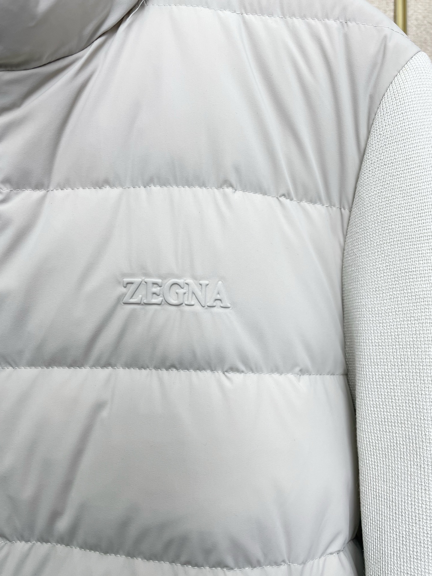 。羽绒服-ZEGNA杰尼亚💥独家专供秋冬新款羽绒服 针织拼接羽绒服 贸易公司渠道稀出❕降温天气必备的保暖