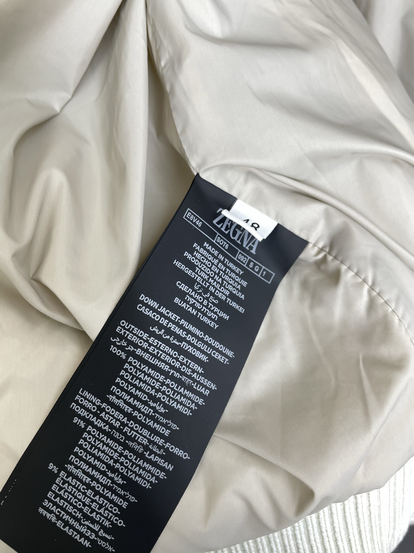 。羽绒服-ZEGNA杰尼亚💥独家专供秋冬新款羽绒服 针织拼接羽绒服 贸易公司渠道稀出❕降温天气必备的保暖