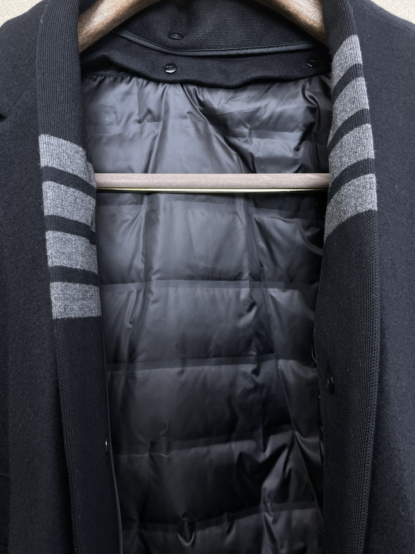 。中长款大衣-Thom Brown汤姆布朗💥砸锅卖铁都要上的新款！新款原单男士羊羔绒🧥大衣✨渠道特供 高