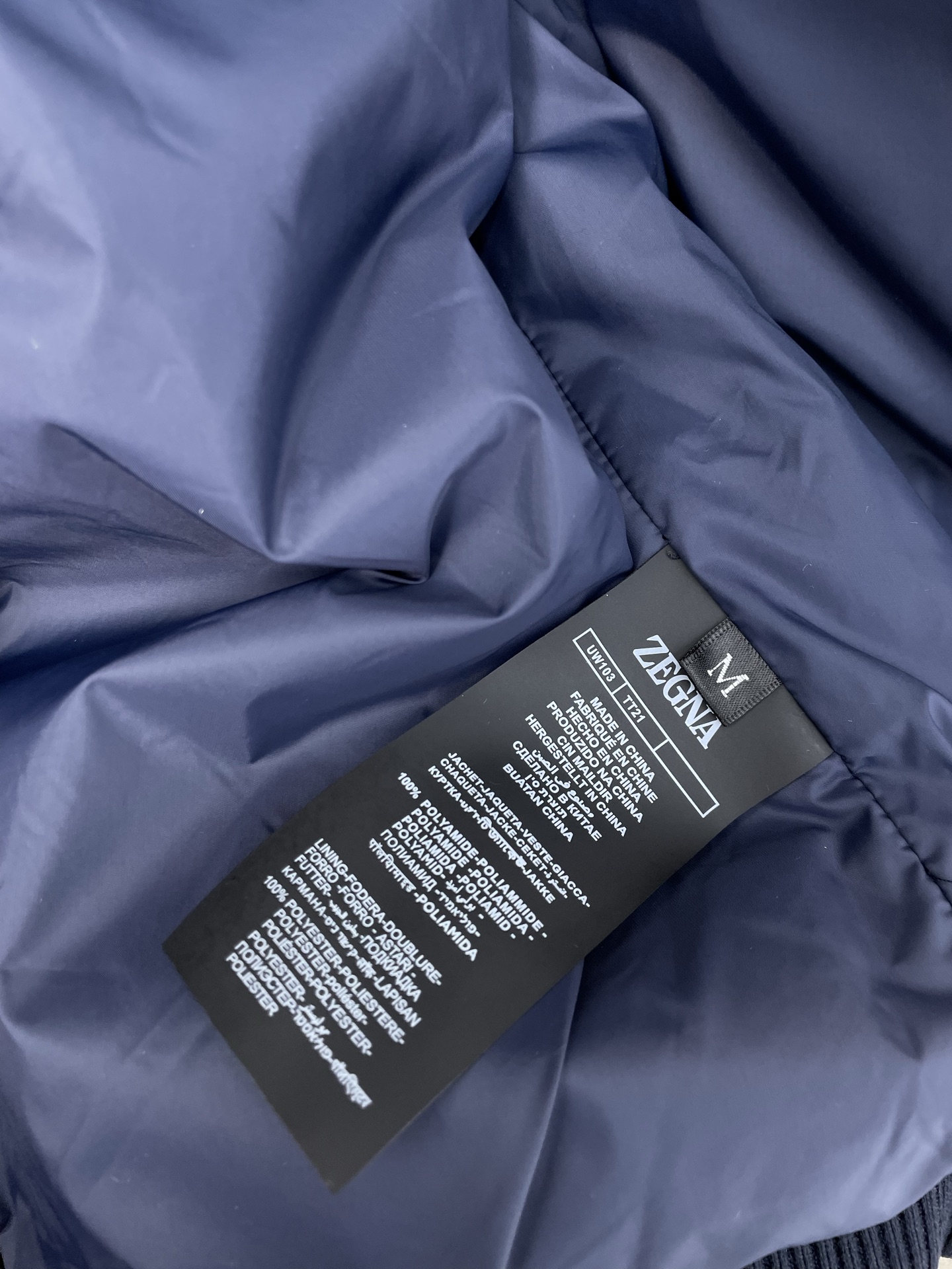 。羽绒服-ZEGNA杰尼亚💥砸锅卖铁都要上的新款！秋冬新款羽绒服 针织拼接羽绒服 贸易公司渠道稀出❕降温