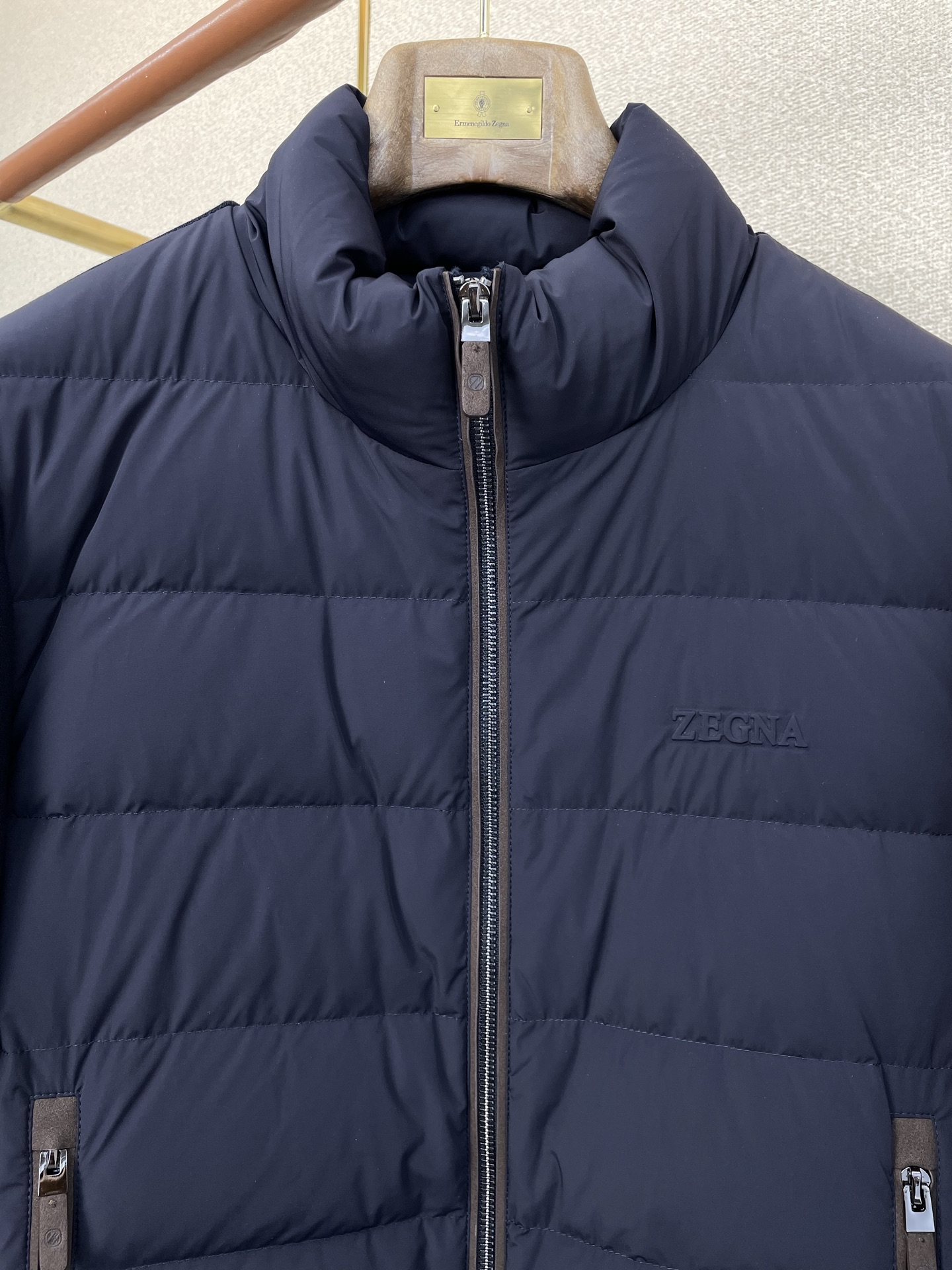 。羽绒服-ZEGNA杰尼亚💥砸锅卖铁都要上的新款！秋冬新款羽绒服 针织拼接羽绒服 贸易公司渠道稀出❕降温