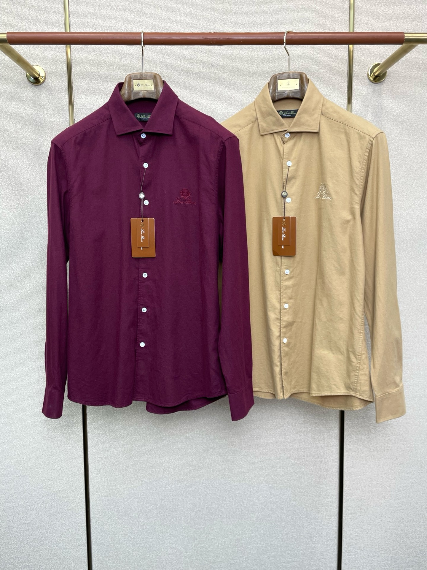 。lP🆕-Loro Piana诺悠翩雅💥砸锅卖铁都要上的新款！新款原单男士休闲衬衫 高端定制 高端版本 