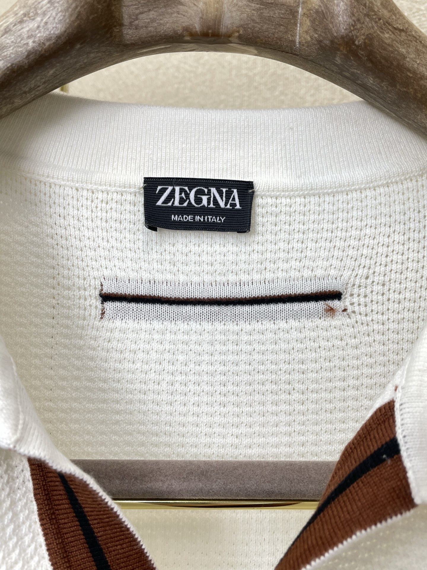 。ZEGNA杰尼亚💥砸锅卖铁都要上的新款！新款原单男士休闲针织短袖 高端定制 高端版本 时尚百搭爆款⚠️