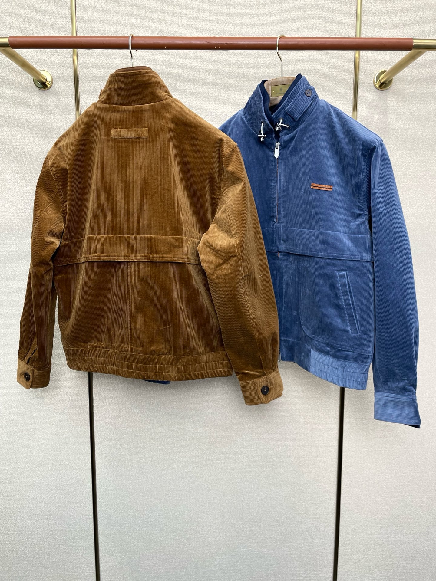 。ZEGNA杰尼亚💥砸锅卖铁都要上的新款！秋冬新款夹克 灯芯绒外套 贸易公司渠道稀出❕降温天气必备的保暖