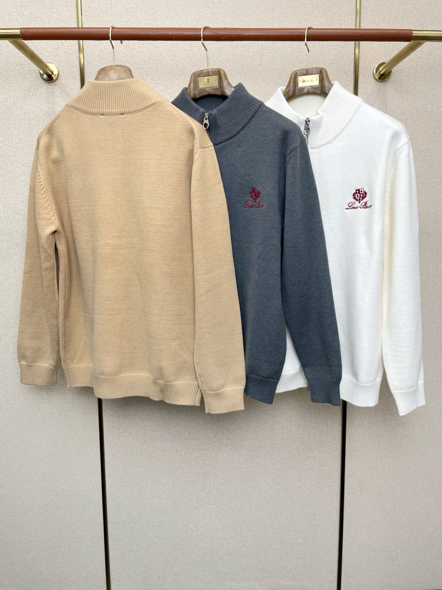 。lP🆕-Loro Piana诺悠翩雅💥砸锅卖铁都要上的新款！秋冬新款原单男士休闲毛衣外套 高端定制 高