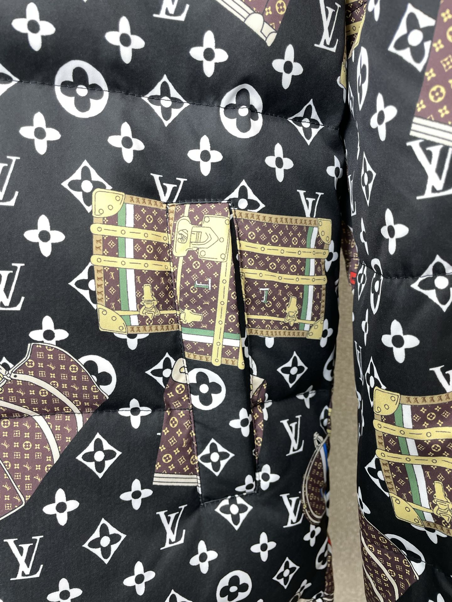 。羽绒服-Louis Vuitton路易威登💥砸锅卖铁都要上的新款！最新时尚连帽羽绒服。经典设计感与颜值