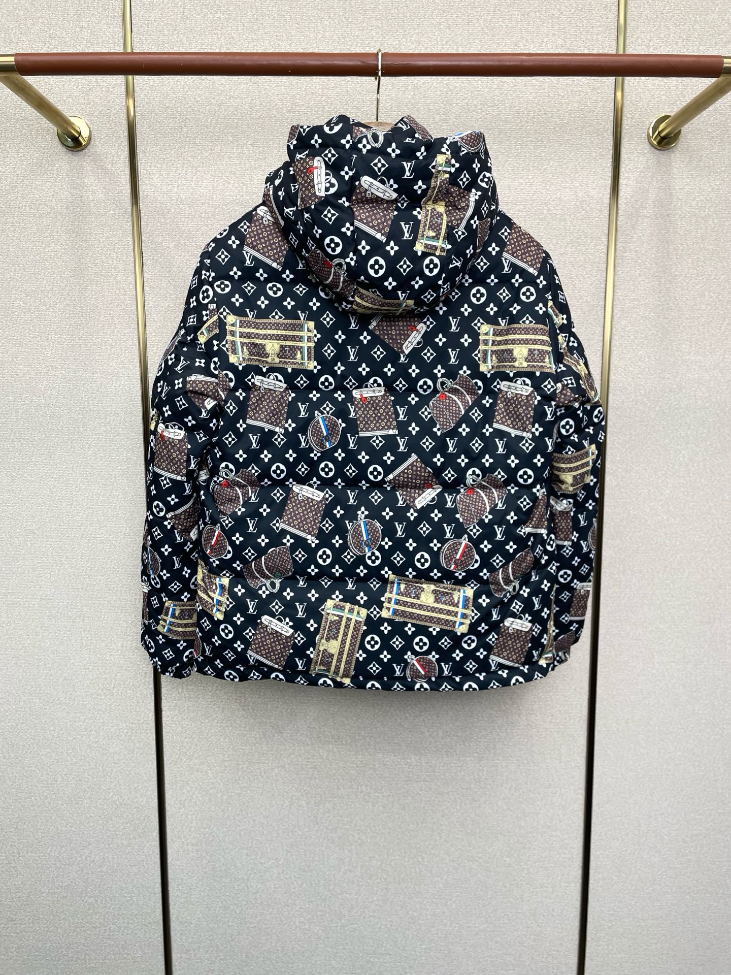 。羽绒服-Louis Vuitton路易威登💥砸锅卖铁都要上的新款！最新时尚连帽羽绒服。经典设计感与颜值