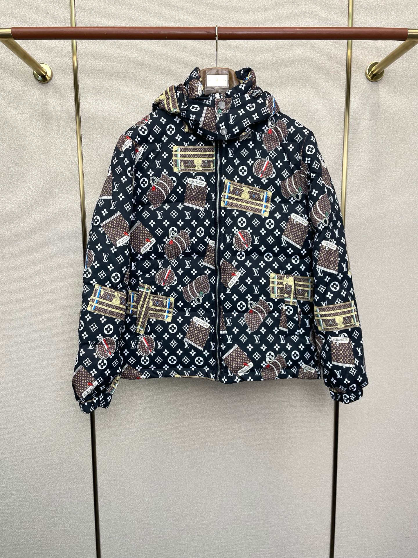 。羽绒服-Louis Vuitton路易威登💥砸锅卖铁都要上的新款！最新时尚连帽羽绒服。经典设计感与颜值