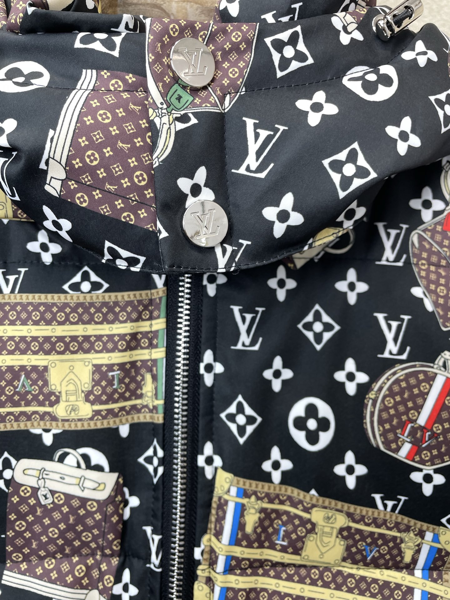 。羽绒服-Louis Vuitton路易威登💥砸锅卖铁都要上的新款！最新时尚连帽羽绒服。经典设计感与颜值