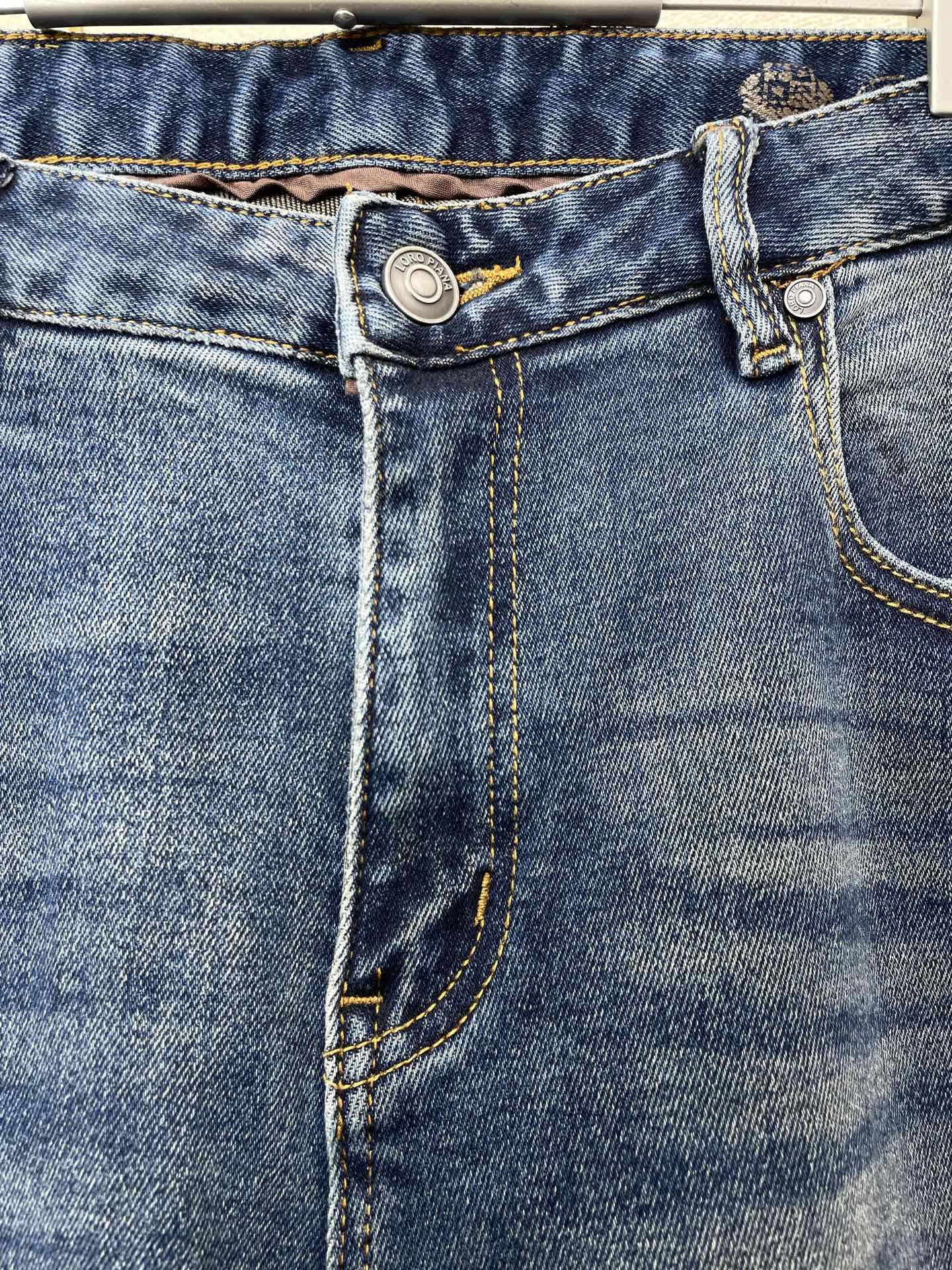 。lP🆕-Loro Piana诺悠翩雅💥砸锅卖铁都要上的新款！新款 休闲牛仔裤👖高端版本！专柜定制面料 