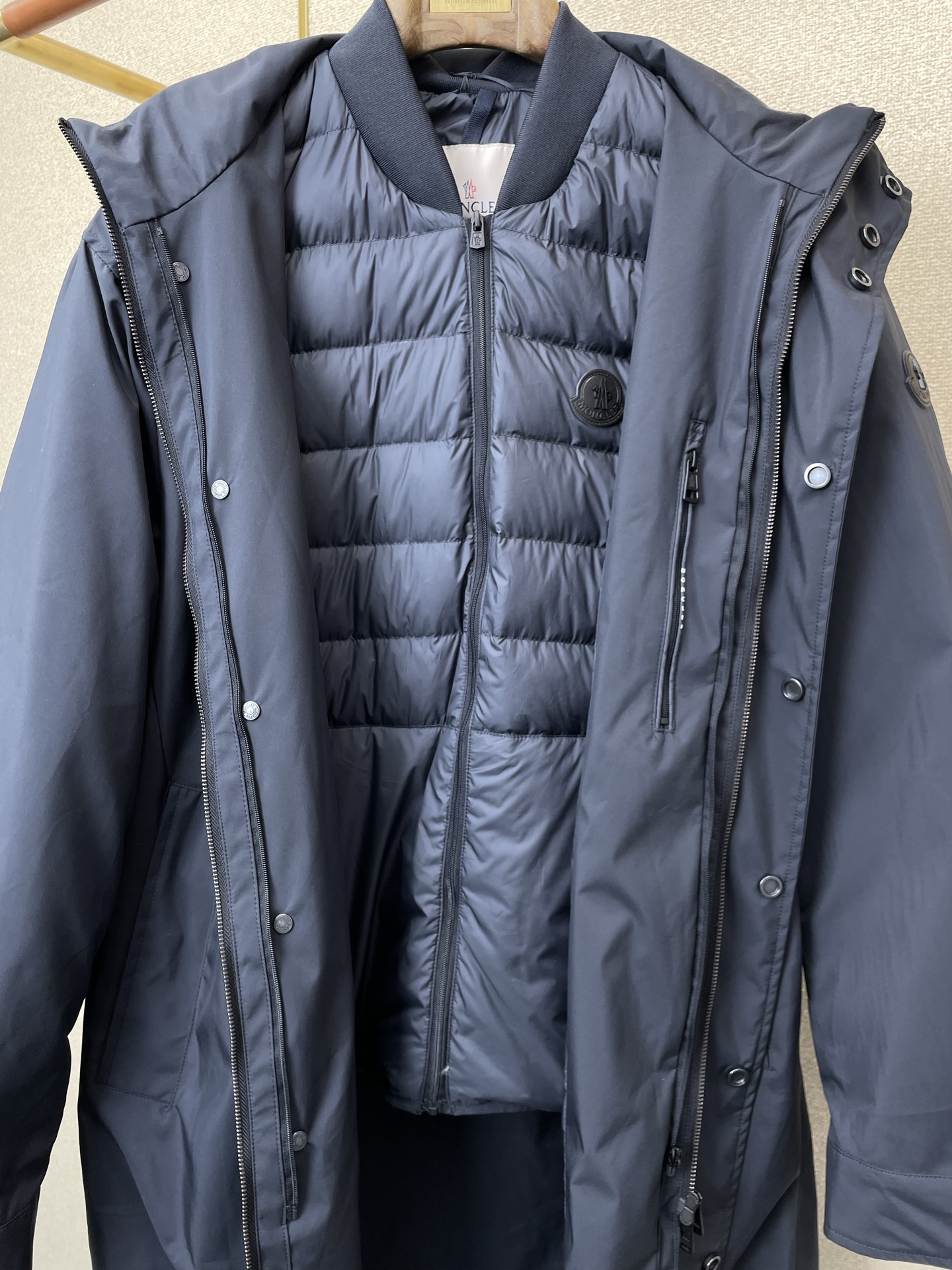 。羽绒服-Moncler蒙口💥砸锅卖铁都要上的新款！秋冬新款羽绒服夹克。三合一羽绒夹克 贸易公司渠道稀出