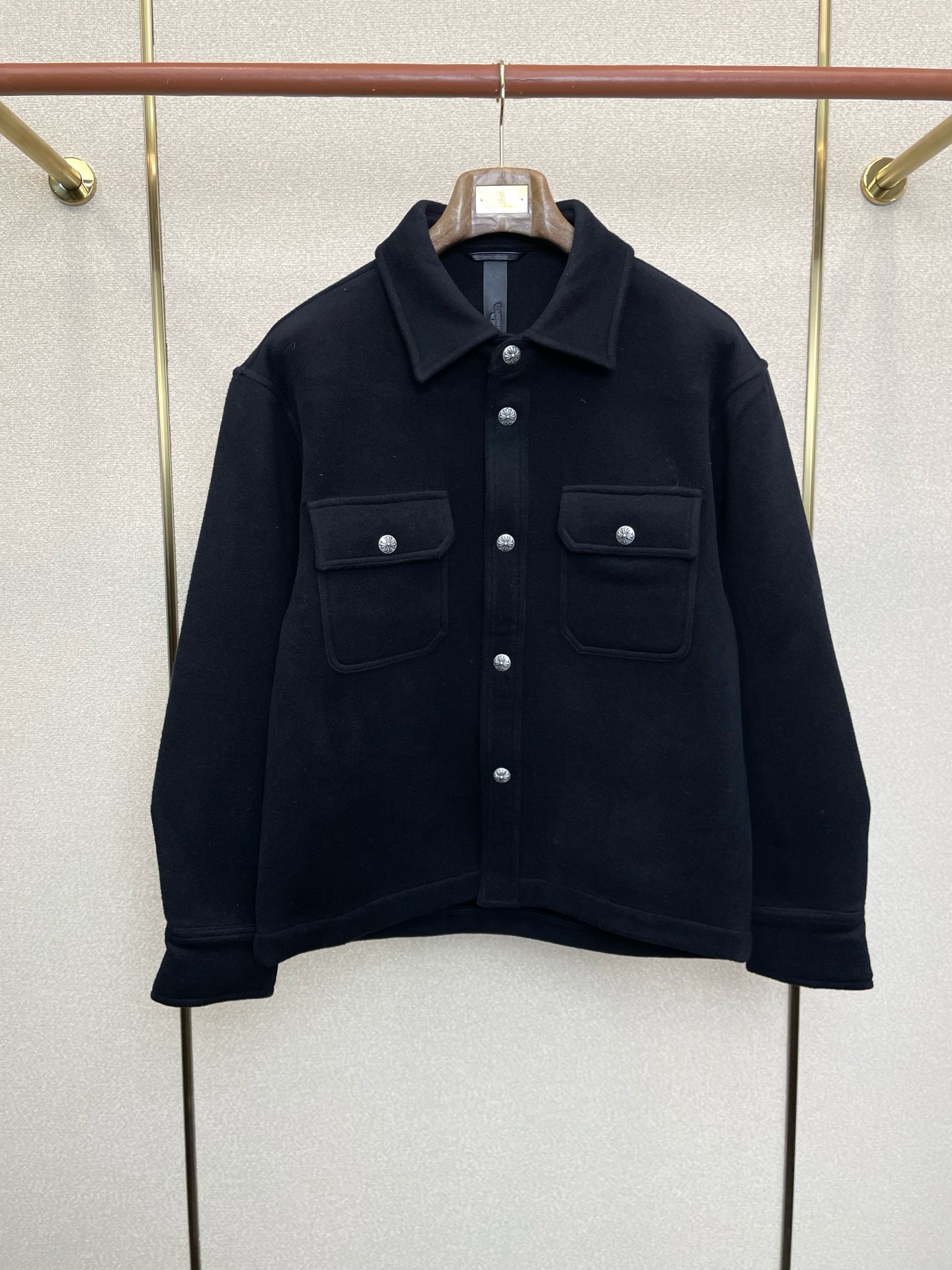 NO:627993,.Chrome hearts are a new style that everyone will buy!  New original men's casual woolen jacket, high-end customization, high version, fashionable and versatile imported fabrics, super soft and delicate to the touch, skin-friendly and comfortable to wear, high-end boutique, the upper body is finely made by the factory, very good, a must-have item for men, complete with three standards, size S-XL, chrome hearts, chrome hearts, jackets & coats, alexander wang19860909.Chrome hearts克罗心砸锅卖铁都要上的新款！新款原单男士休闲毛呢外套 高端定制 高版本 时尚百搭爆款进口面料 手感超柔软细腻 穿着亲肤舒适 高端精品 代工厂精细做上身非常赞 男士必备单品 三标齐全 码数S-XL,,chrome hearts,chrome hearts,jackets & coats,alexander wang,Men's clothing