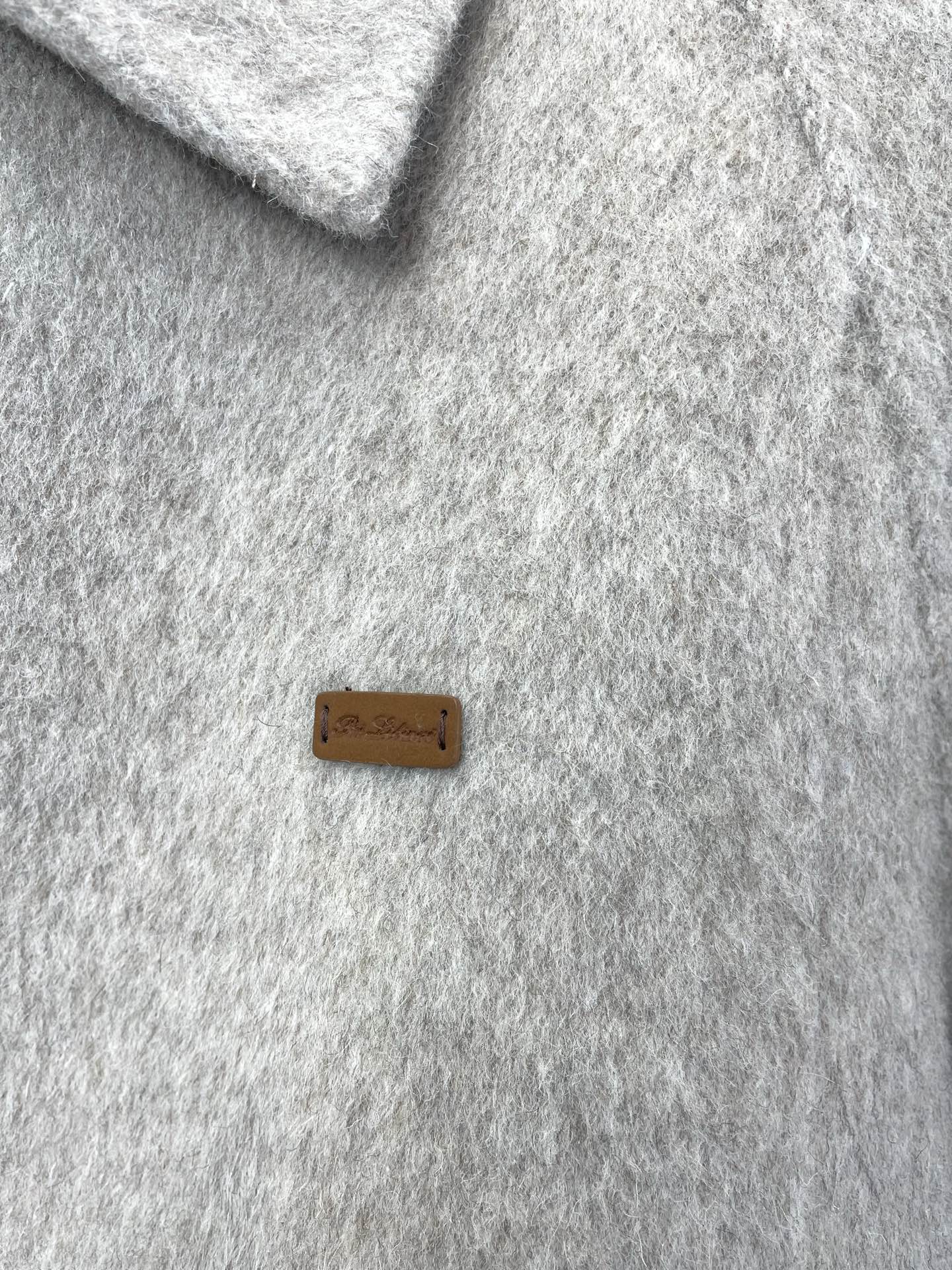 。短款大衣-lP🆕-Loro Piana诺悠翩雅💥砸锅卖铁都要上的新款！新款原单男士羊毛双面呢外套🧥短款