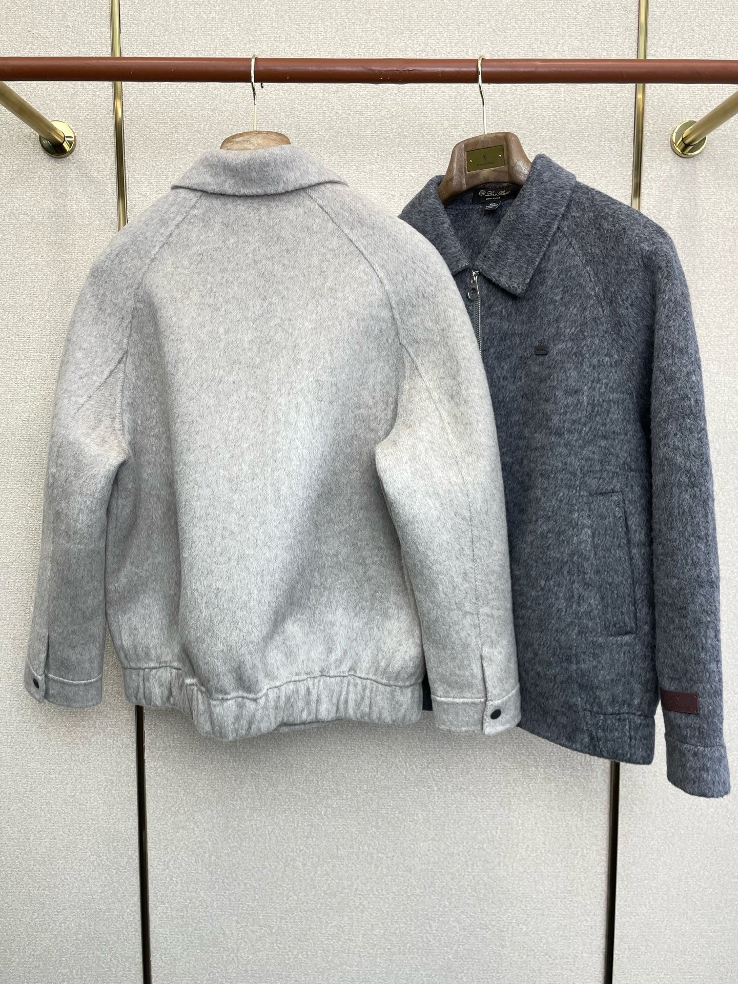 。短款大衣-lP🆕-Loro Piana诺悠翩雅💥砸锅卖铁都要上的新款！新款原单男士羊毛双面呢外套🧥短款