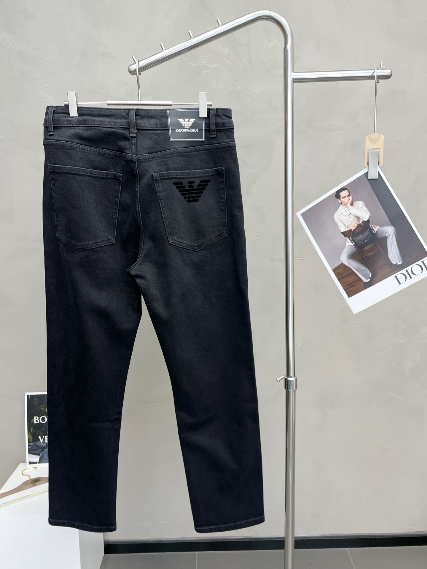 。ARMANI阿玛尼💥砸锅卖铁都要上的新款！新款 休闲牛仔裤👖高端版本 专柜定制面料 透气舒适度高，细节