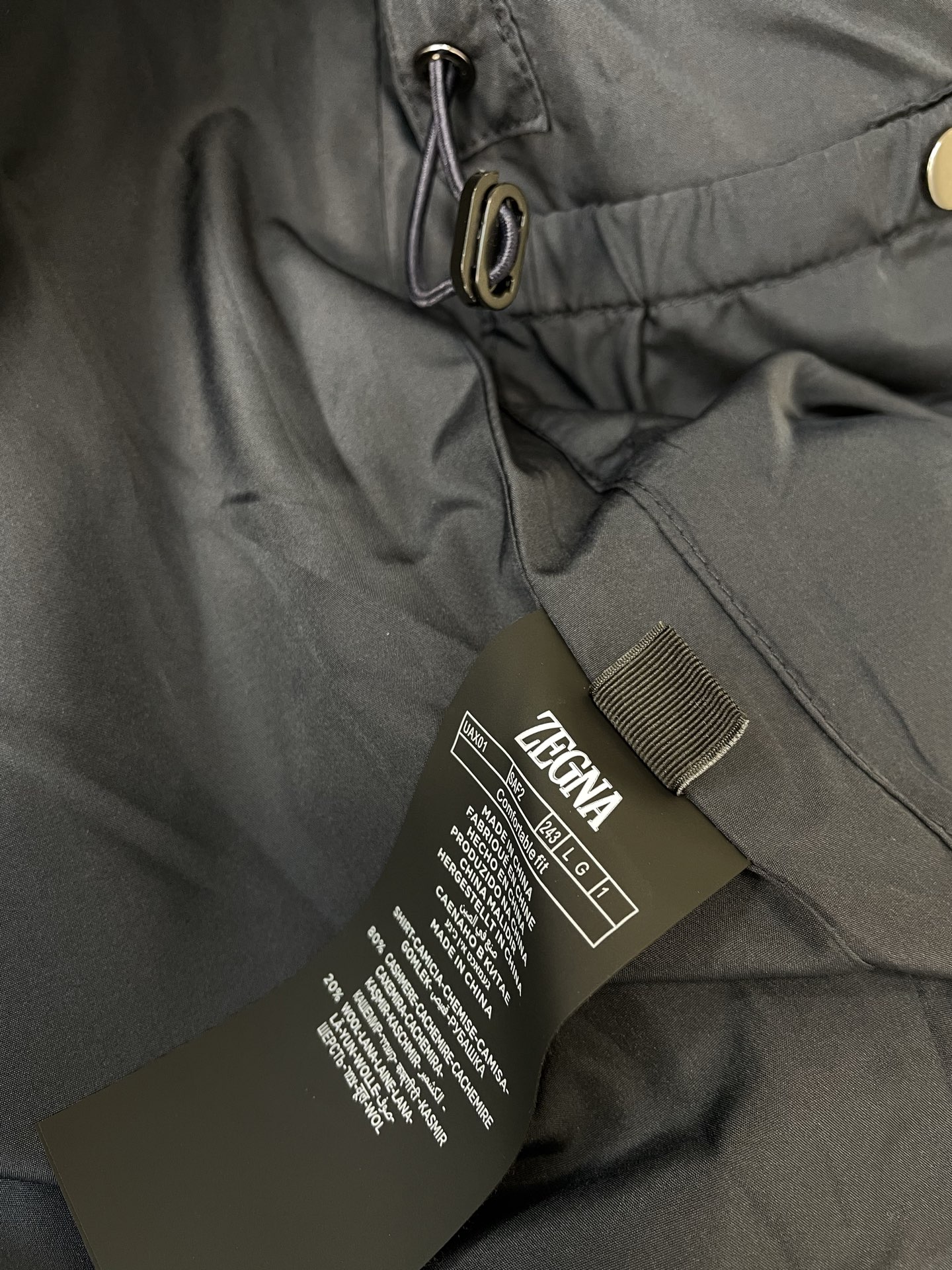 。ZEGNA杰尼亚💥砸锅卖铁都要上的新款！新款原单男士休闲羊绒外套 高端定制 高端版本 时尚百搭爆款⚠️