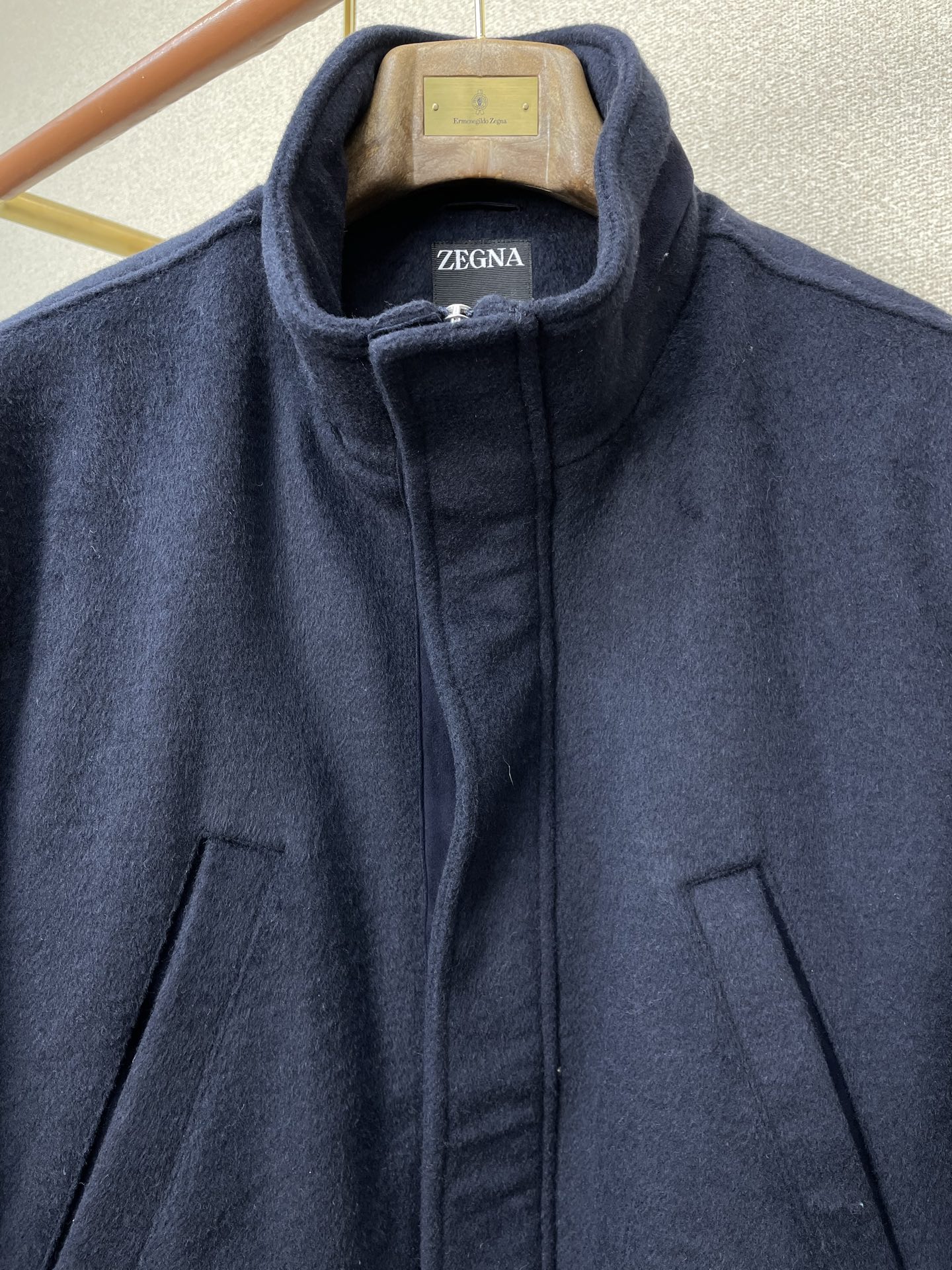 。ZEGNA杰尼亚💥砸锅卖铁都要上的新款！新款原单男士休闲羊绒外套 高端定制 高端版本 时尚百搭爆款⚠️